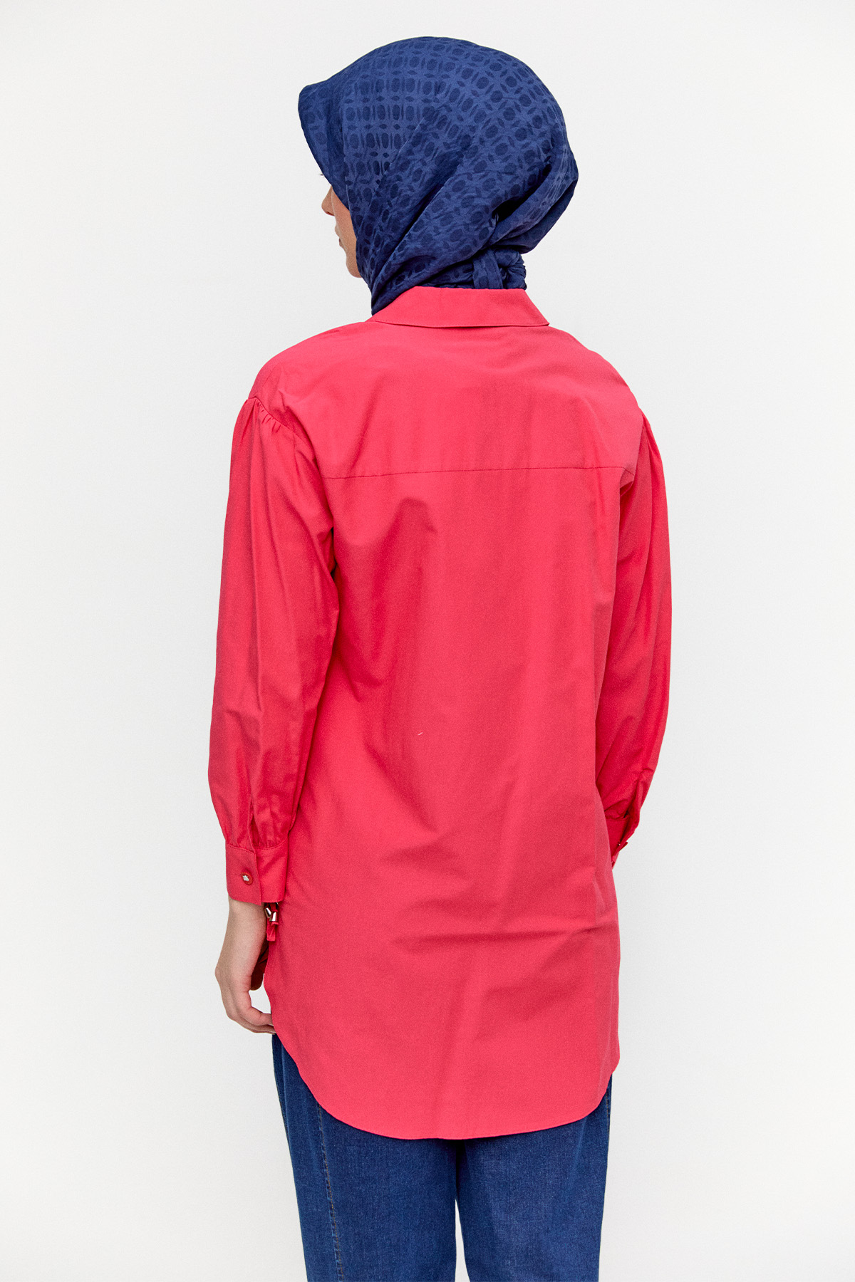 Bağcık Detaylı Tunik, Tesettür Giyim