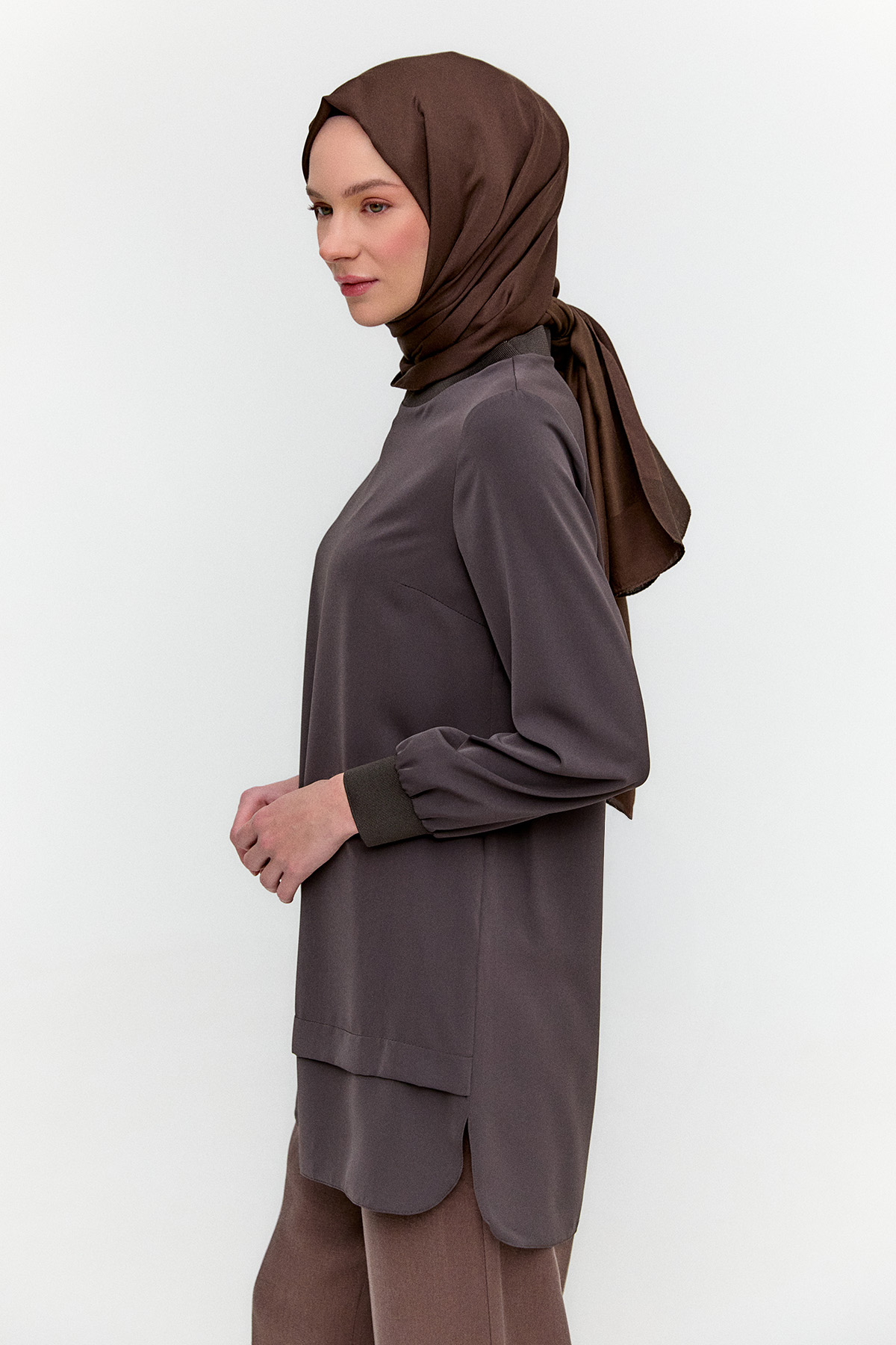 Ribanalı Basic Tunik, Tesettür Giyim