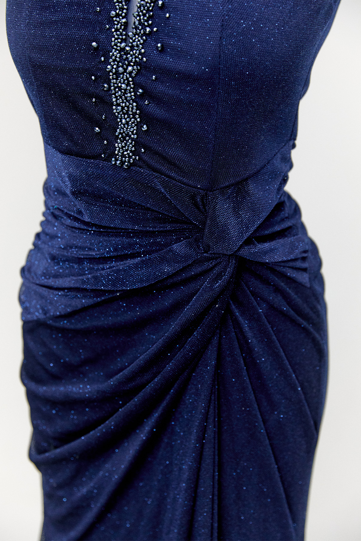 Işıltılı Taş Detaylı Abiye Elbise, Tesettür Giyim