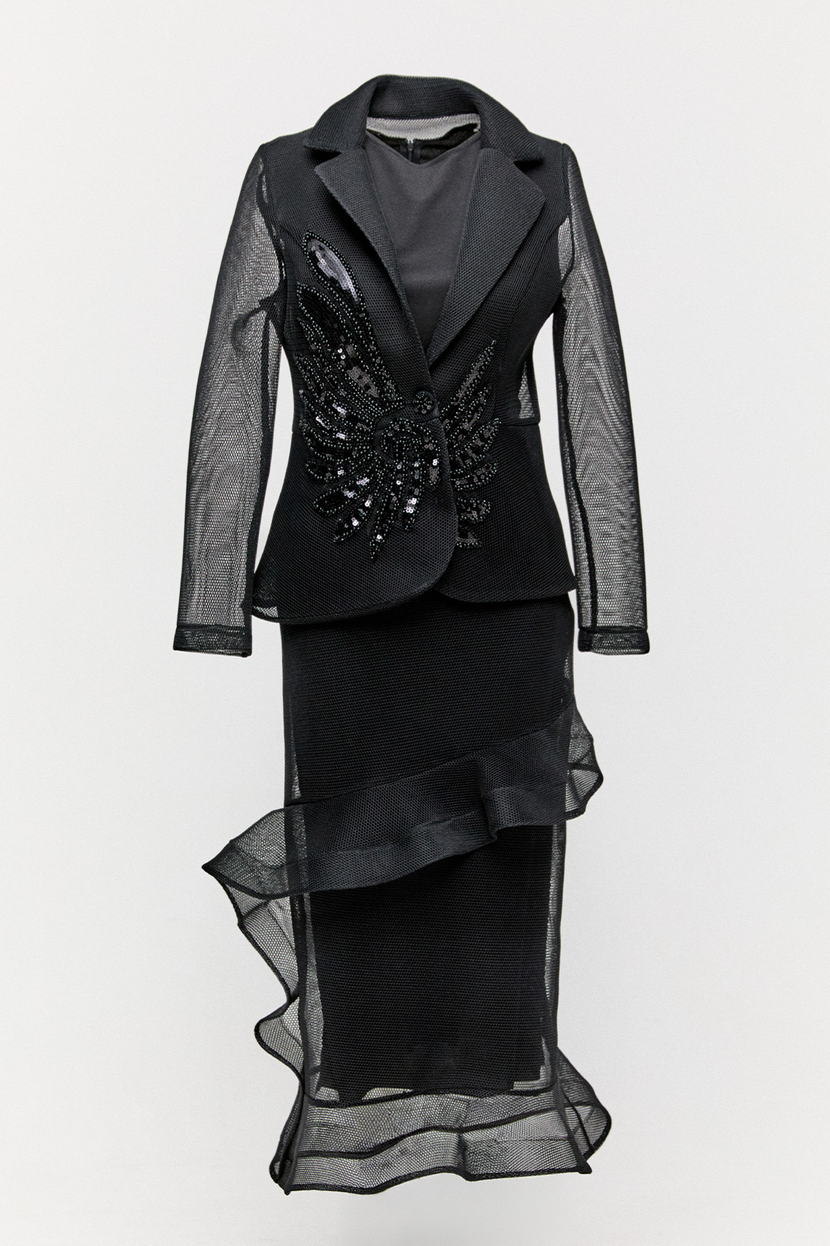 Fileli 3`lü Davet Takım, Tesettür Giyim