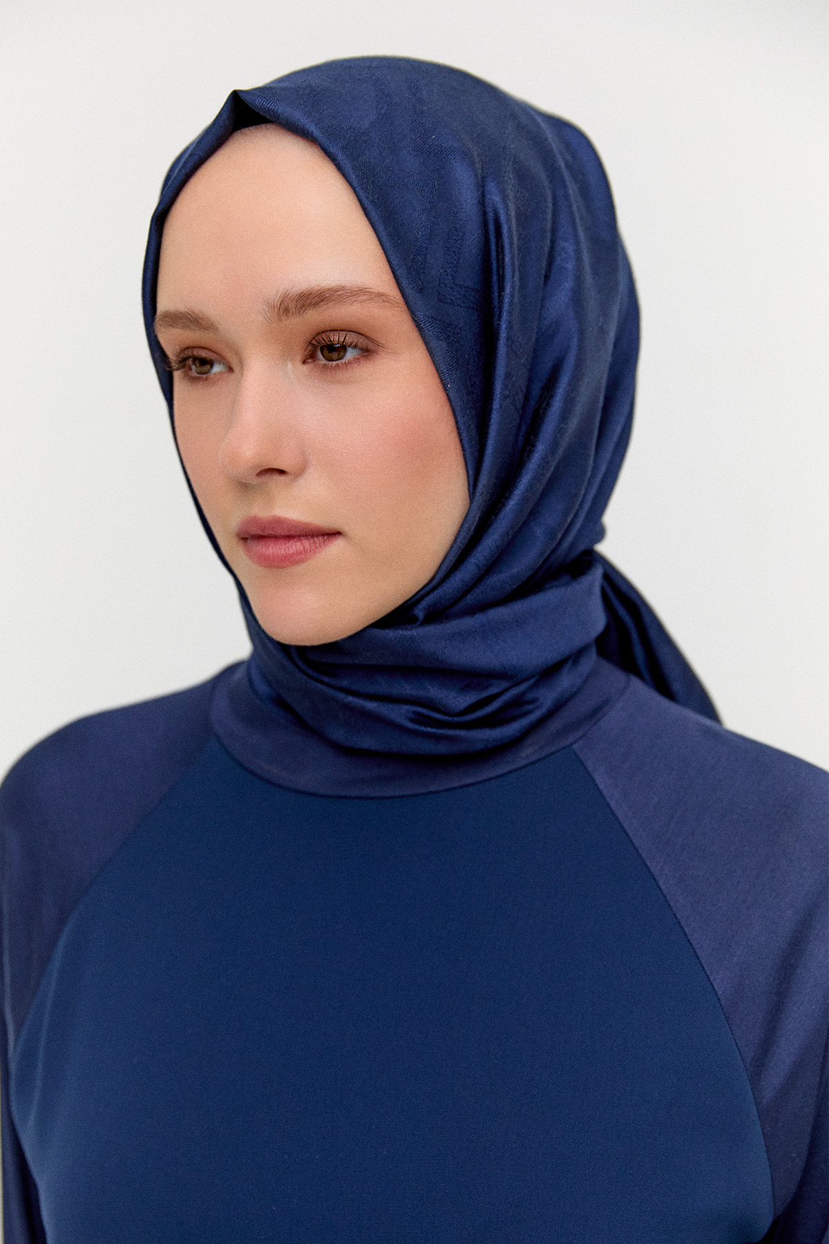 Şifon Detaylı Penye Bluz, Tesettür Giyim