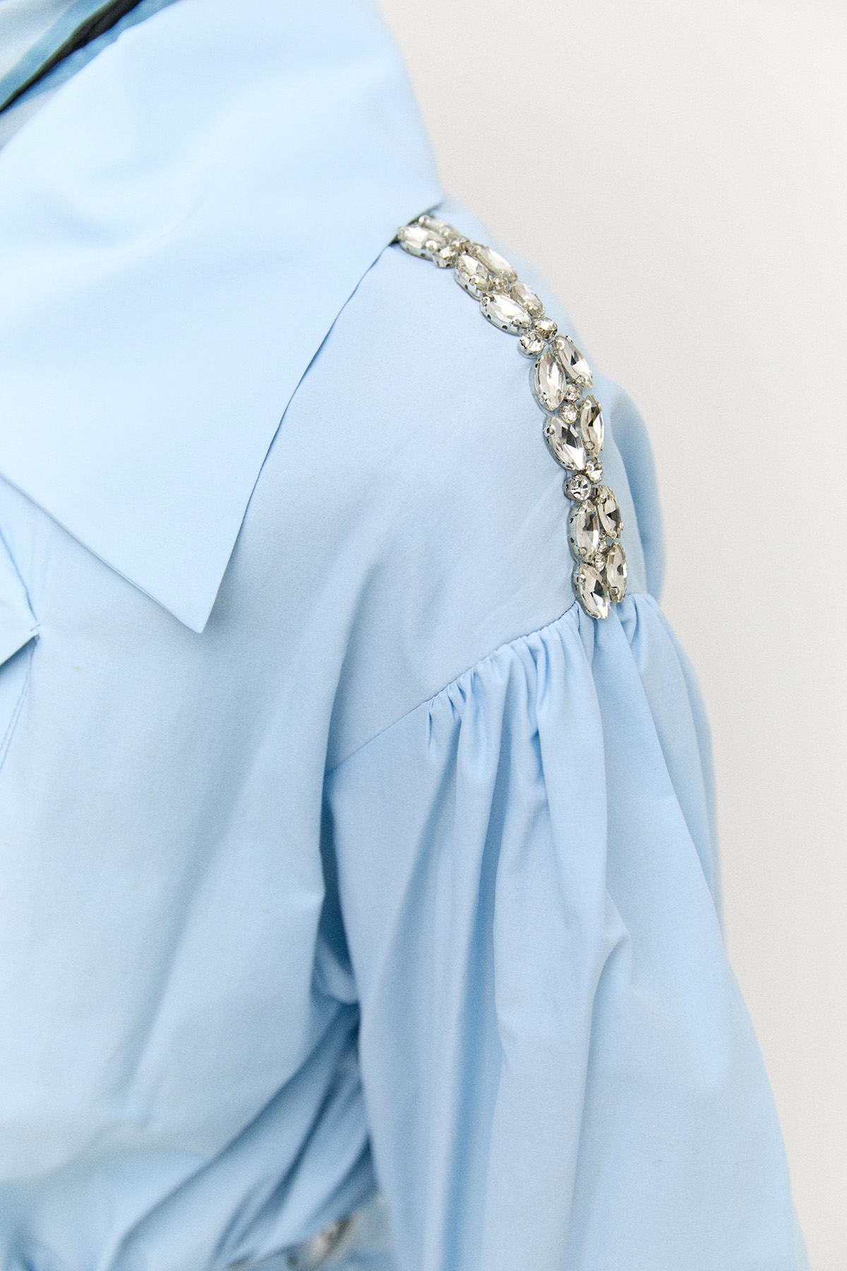 Mendil Yaka Pamuklu Gömlek, Tesettür Giyim