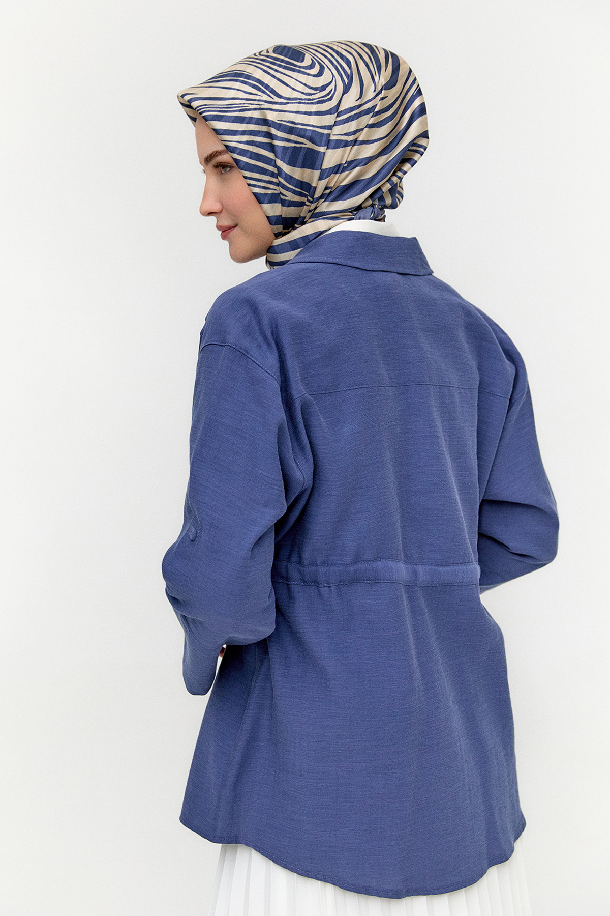 Metal Aksesuarlı Ceket, Tesettür Giyim