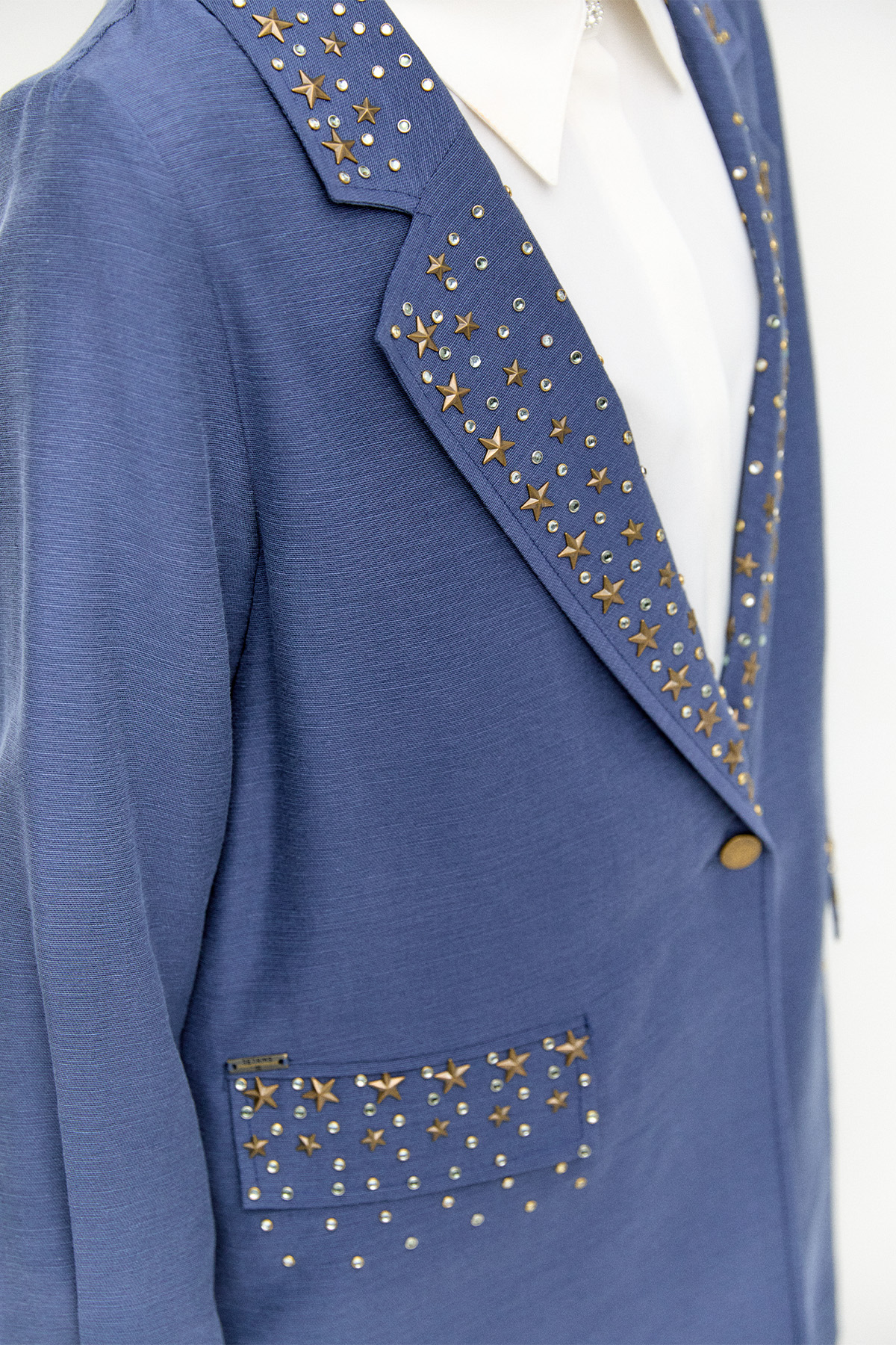 Taşlı Mono Kapamalı Ceket, Tesettür Giyim