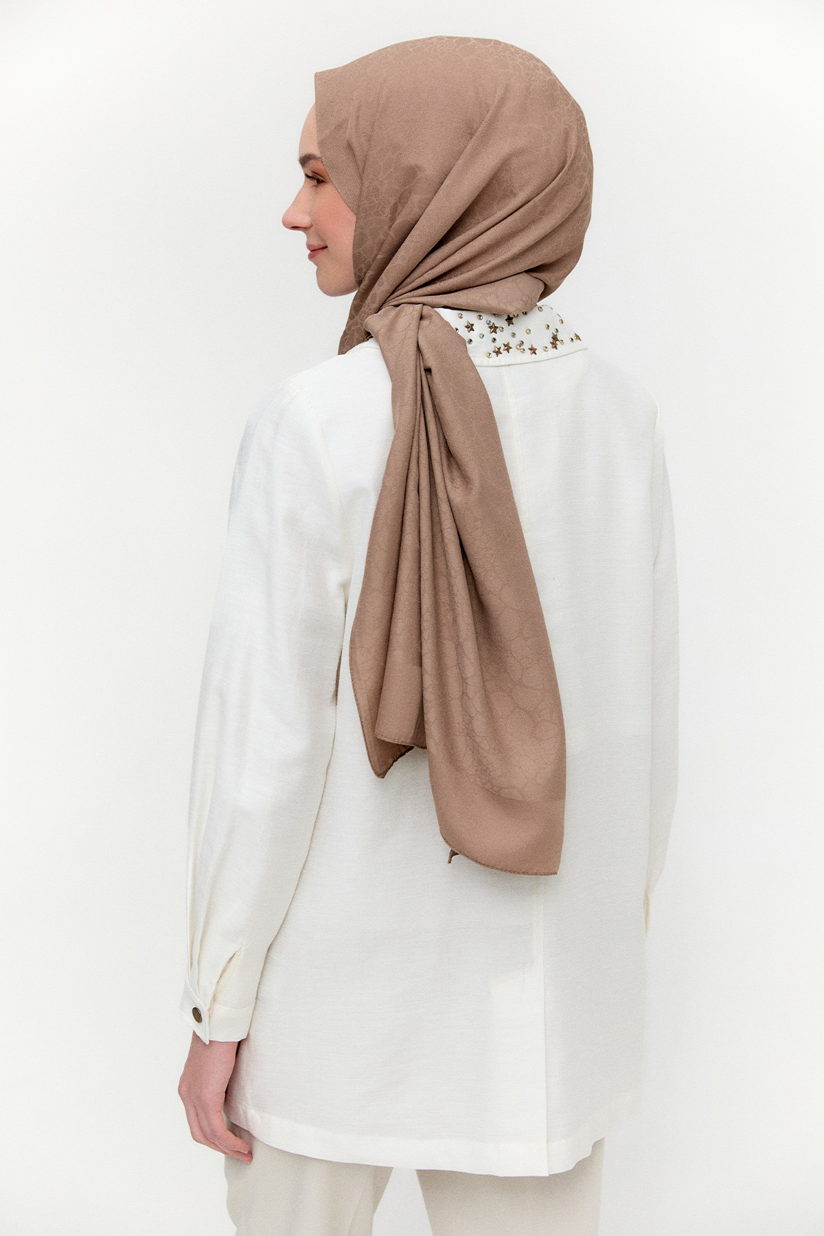 Taşlı Mono Kapamalı Ceket, Tesettür Giyim