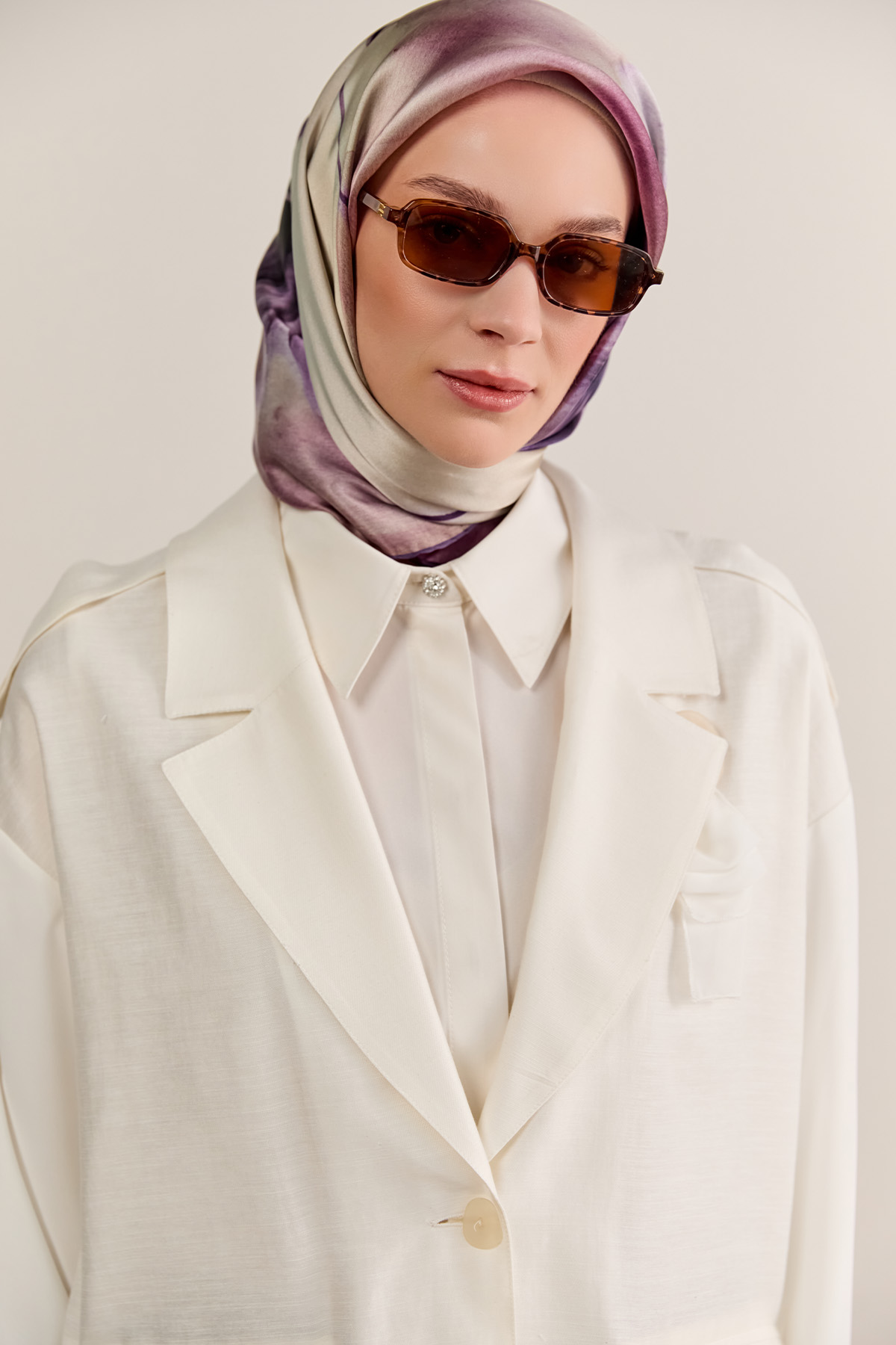 Şifon Kollu Ceket, Tesettür Giyim