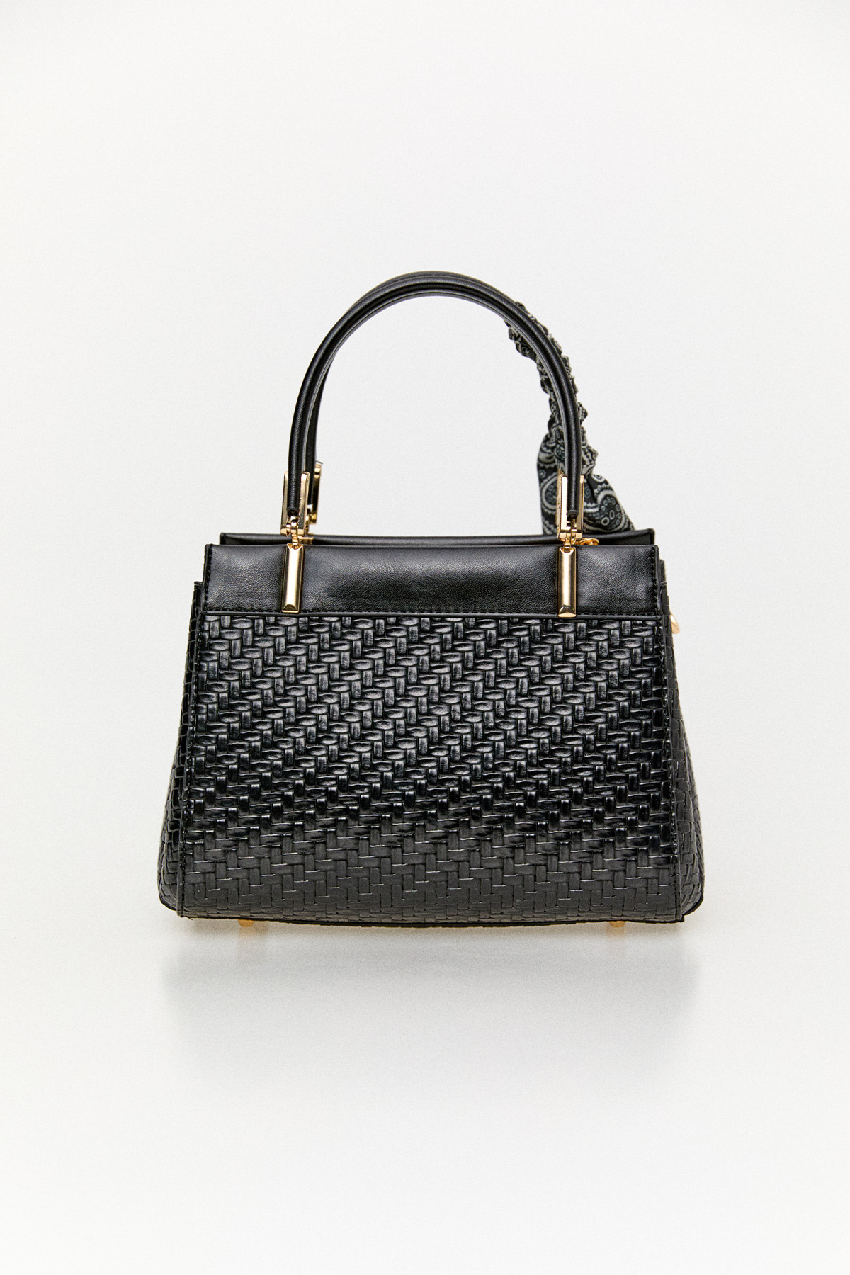 Fular Detaylı Çanta, Tesettür Giyim