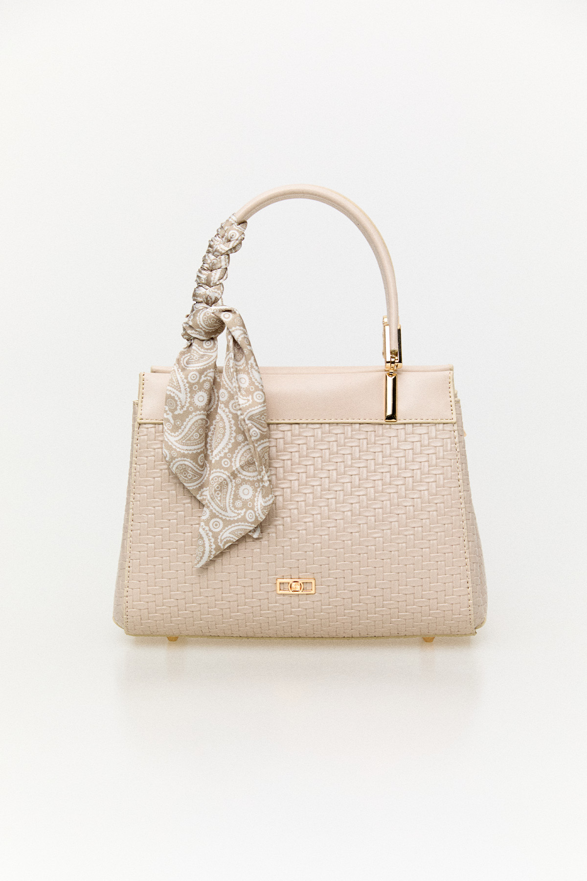 Fular Detaylı Çanta, Tesettür Giyim