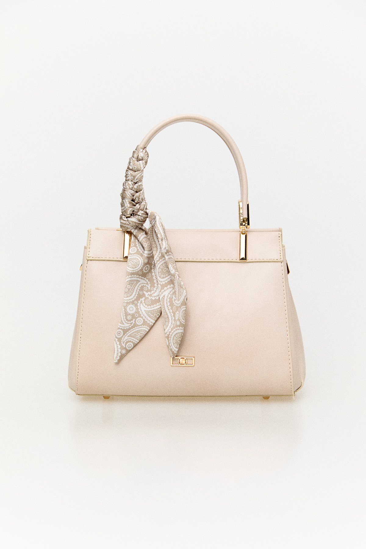 Fular Detaylı Çanta, Tesettür Giyim