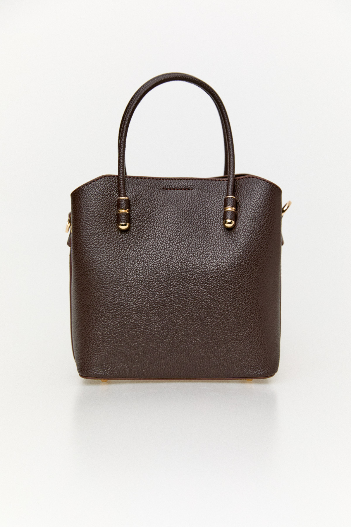 Dokulu Suni Deri Askılı Çanta, Tesettür Giyim