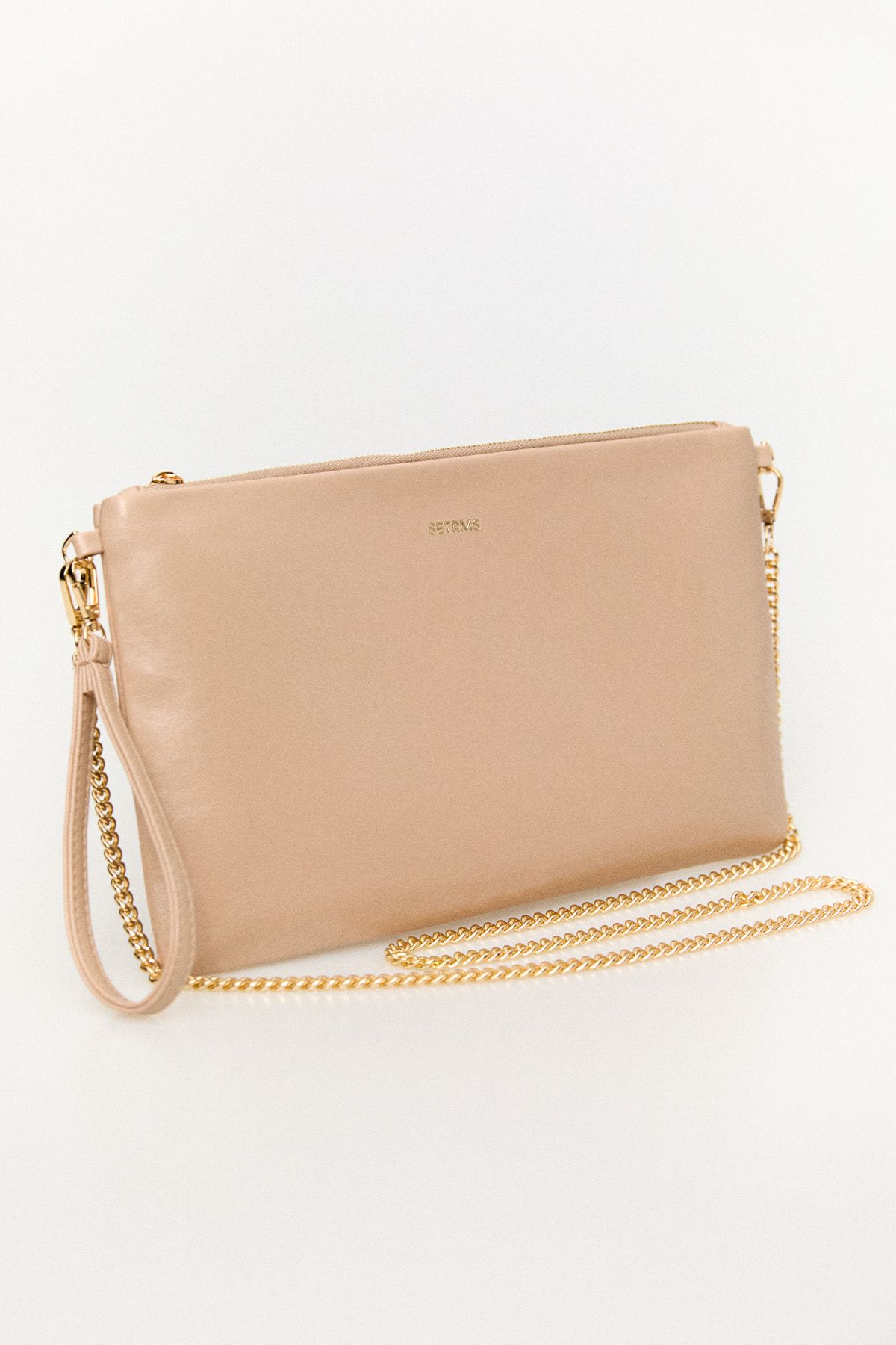 Uzun Zincir Askılı Clutch Çanta, Tesettür Giyim