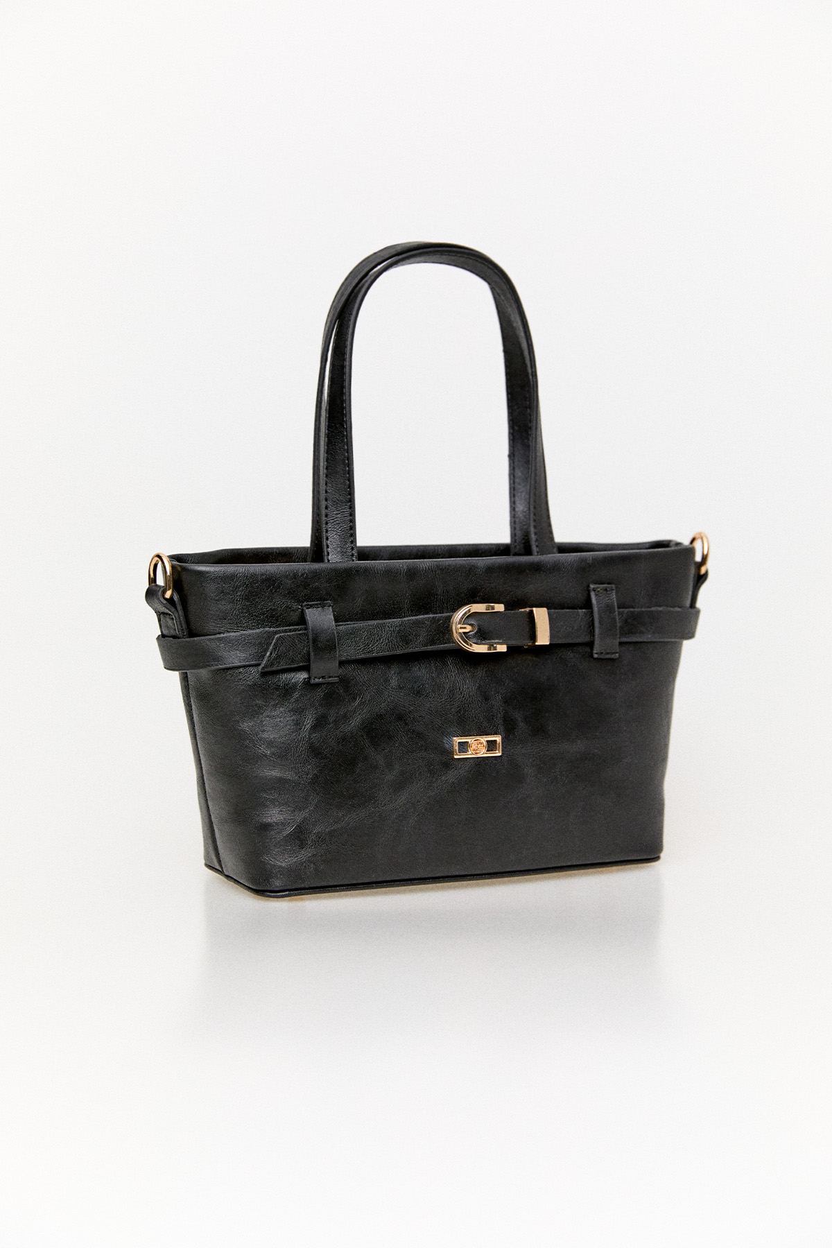 Kemer Detaylı Deri Askılı Çanta, Tesettür Giyim