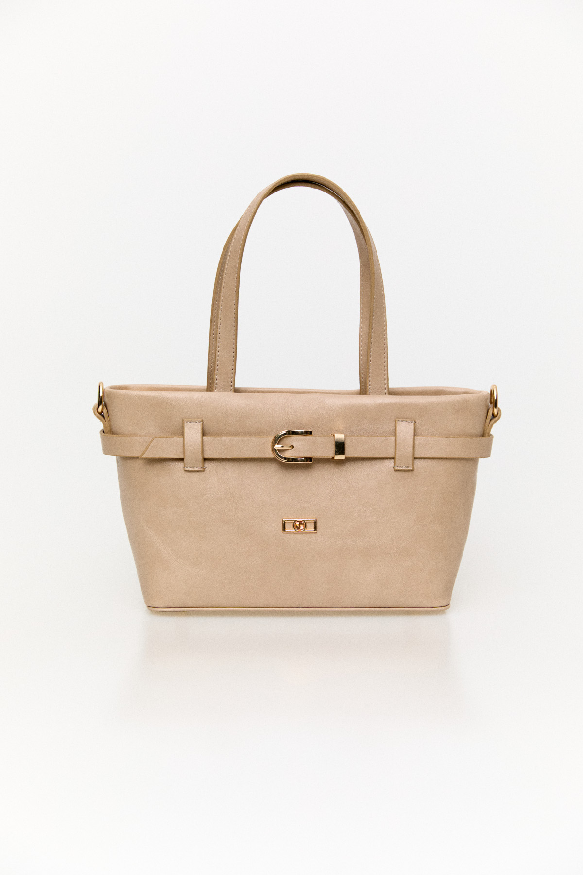 Kemer Detaylı Deri Askılı Çanta, Tesettür Giyim