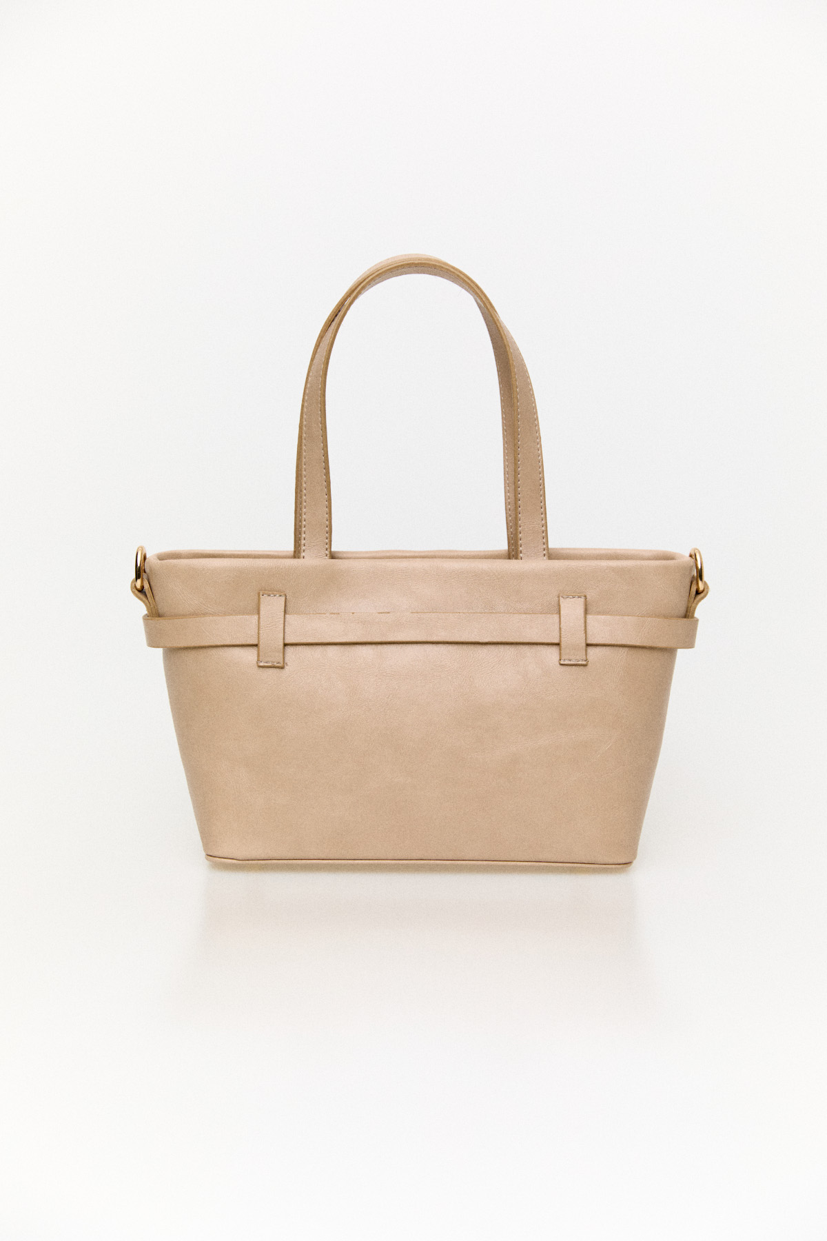 Kemer Detaylı Deri Askılı Çanta, Tesettür Giyim