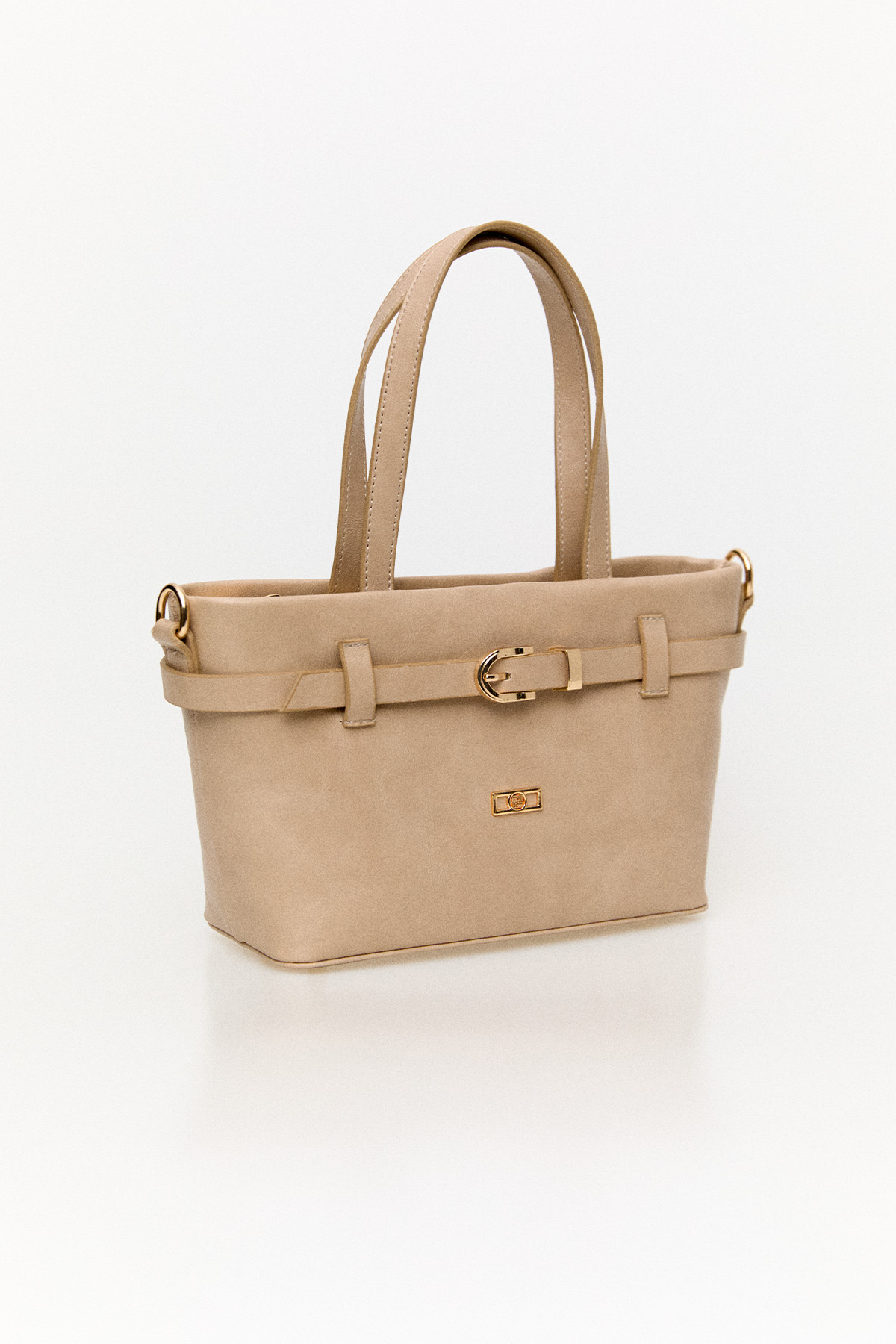 Kemer Detaylı Deri Askılı Çanta, Tesettür Giyim