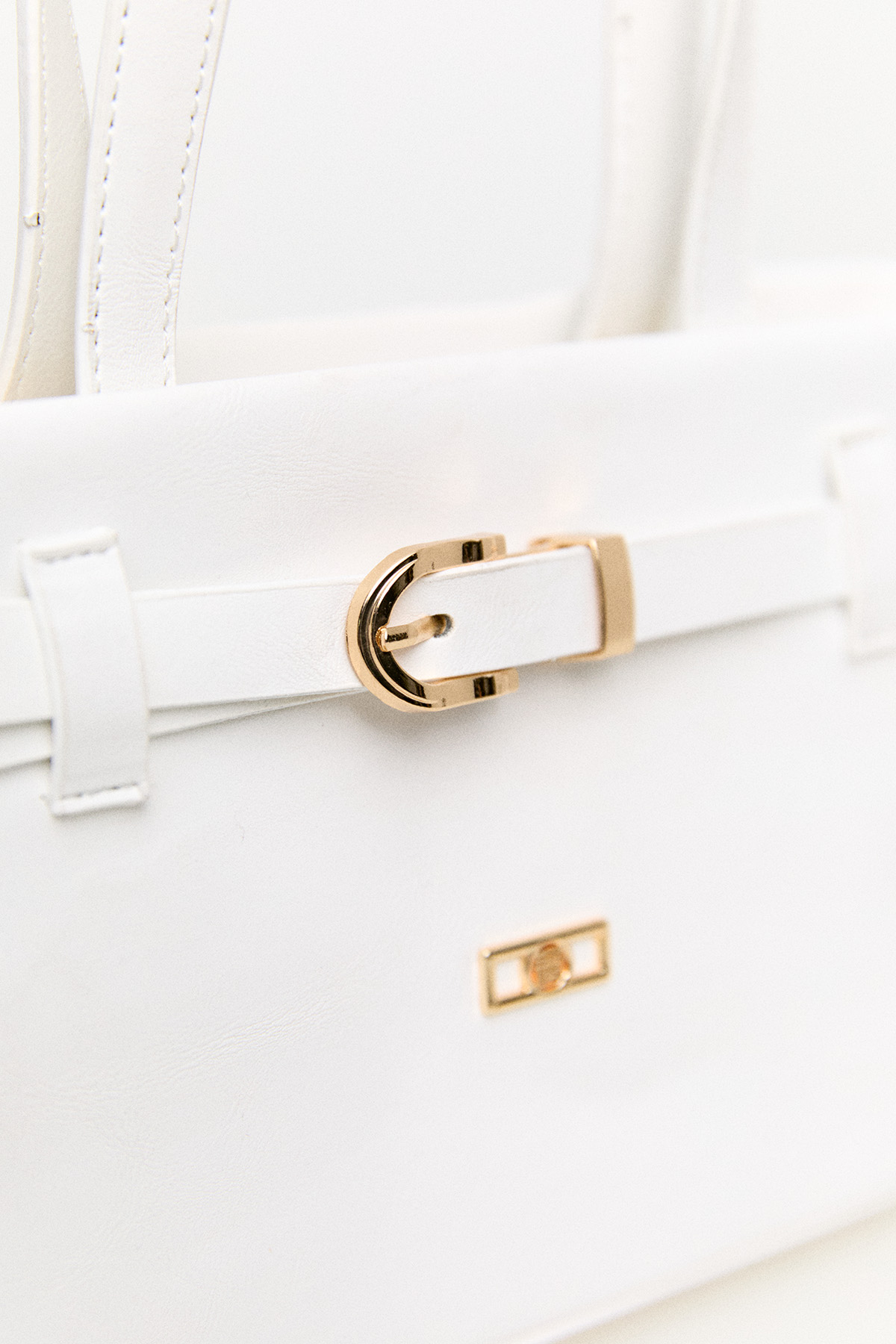 Kemer Detaylı Deri Askılı Çanta, Tesettür Giyim