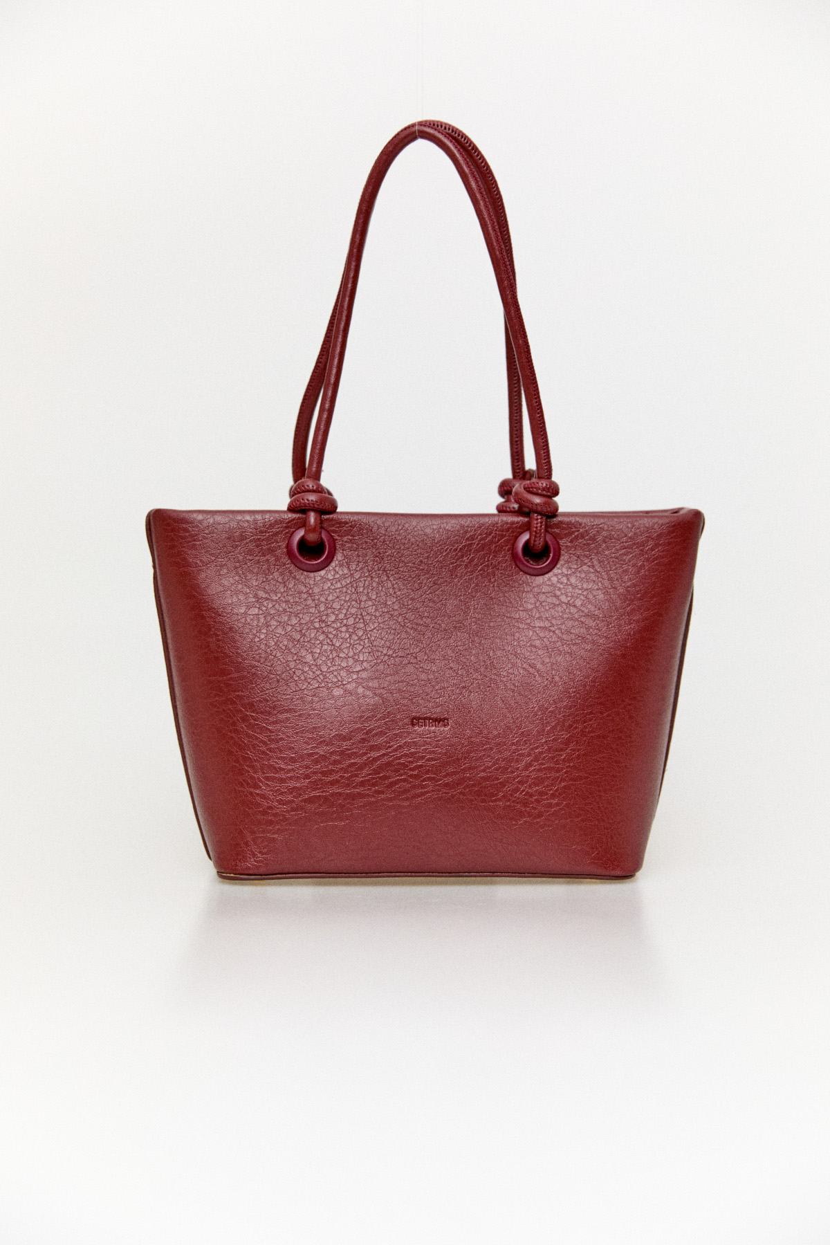 Dokulu Suni Deri Fermuarlı Çanta, Tesettür Giyim