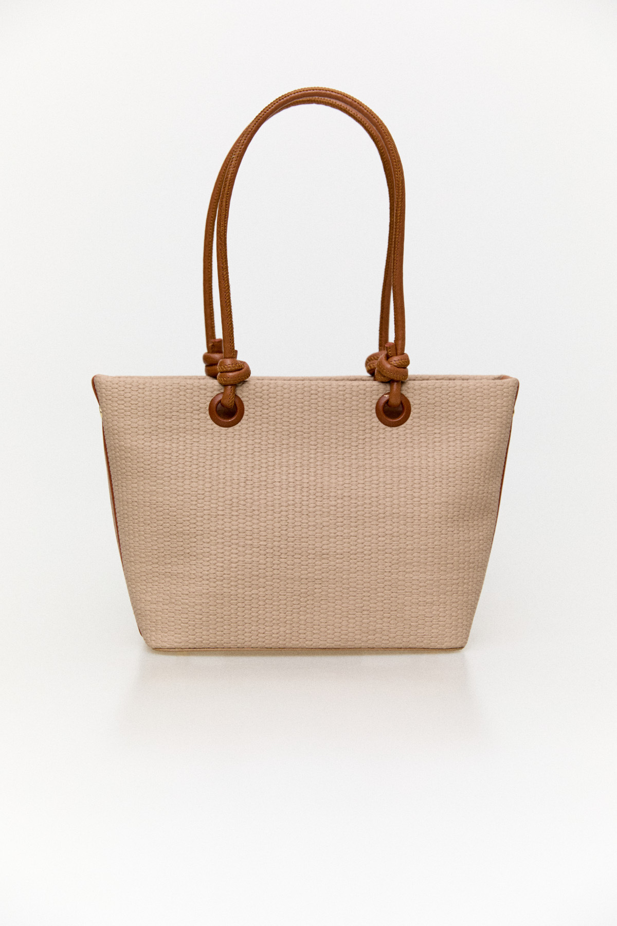 Dokulu Suni Deri Fermuarlı Çanta, Tesettür Giyim