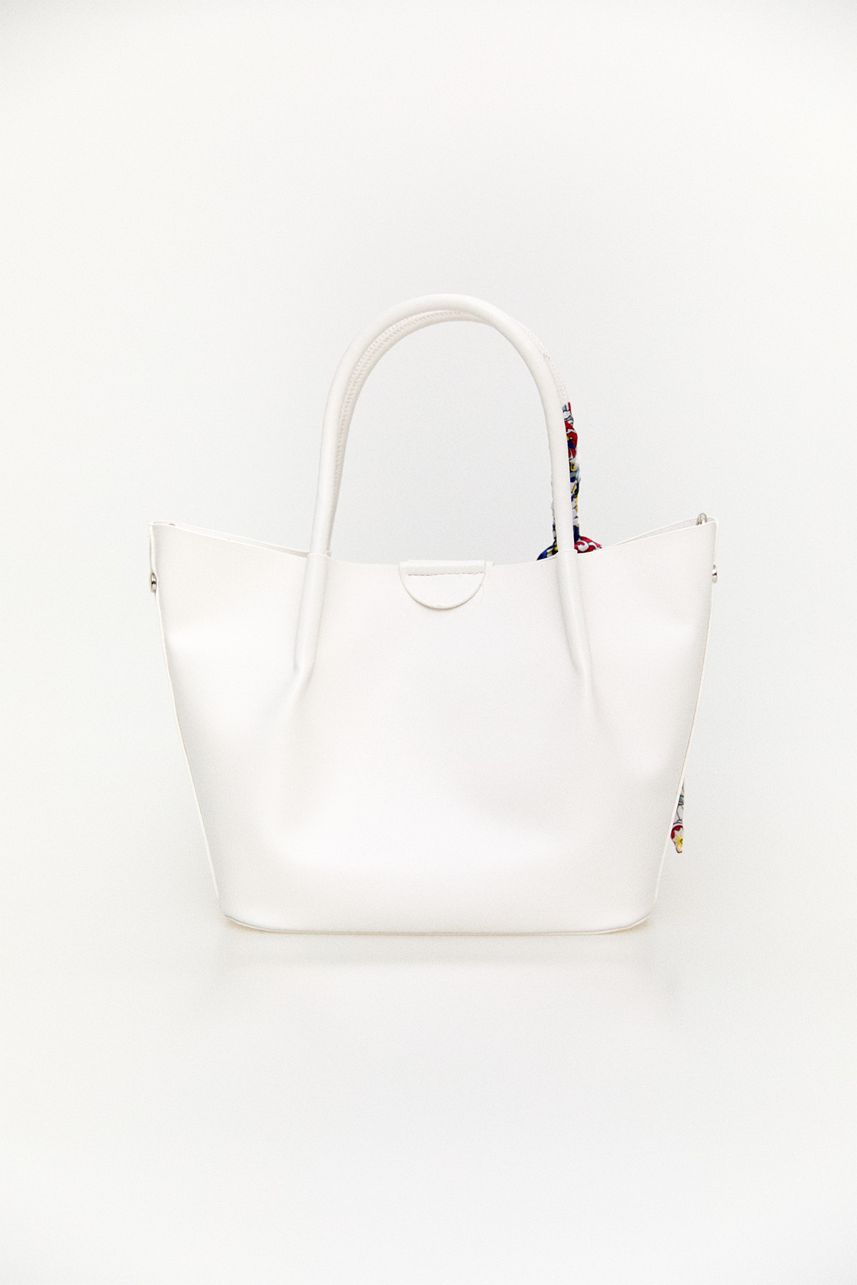 Fularlı Deri Askılı Geniş Çanta, Tesettür Giyim