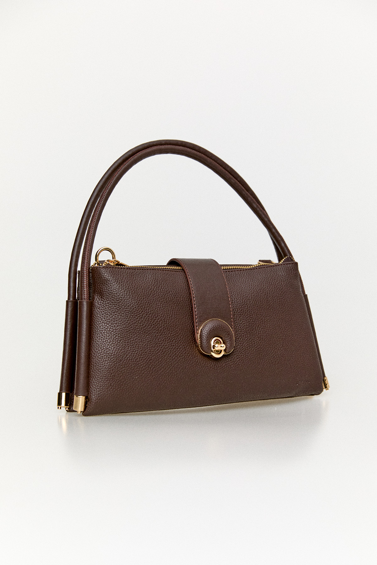 Üç Bölmeli Deri Askılı Çanta, Tesettür Giyim