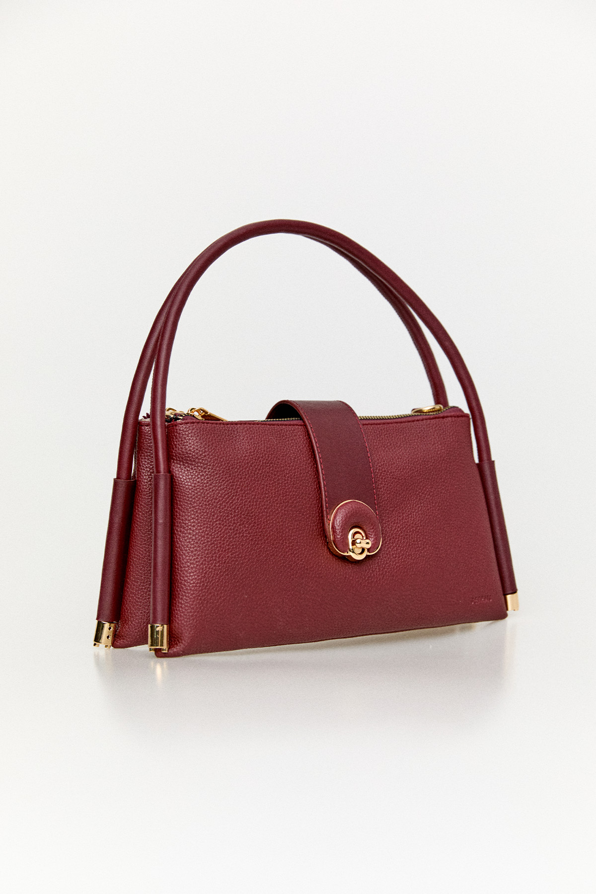 Üç Bölmeli Deri Askılı Çanta, Tesettür Giyim