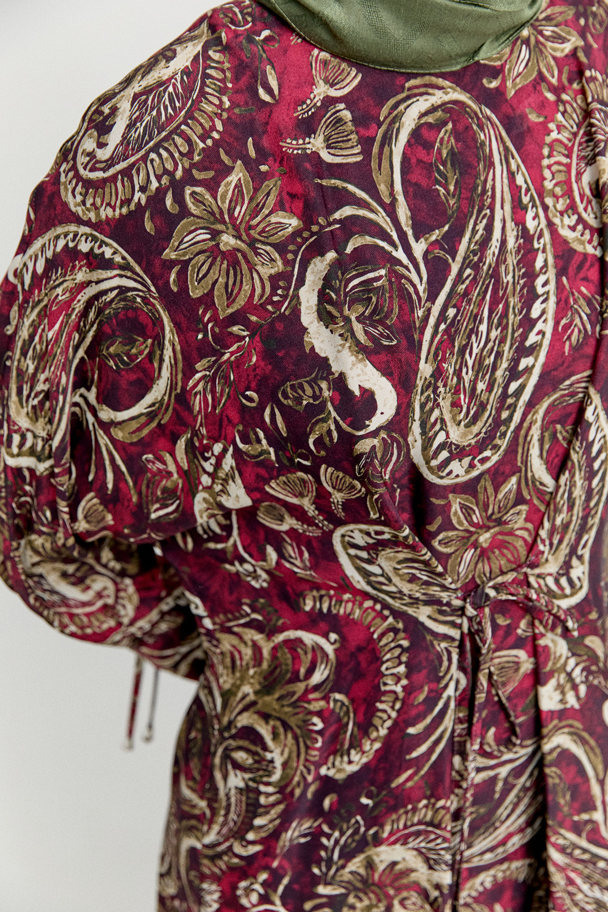 Etnik Desenli Elbise, Tesettür Giyim