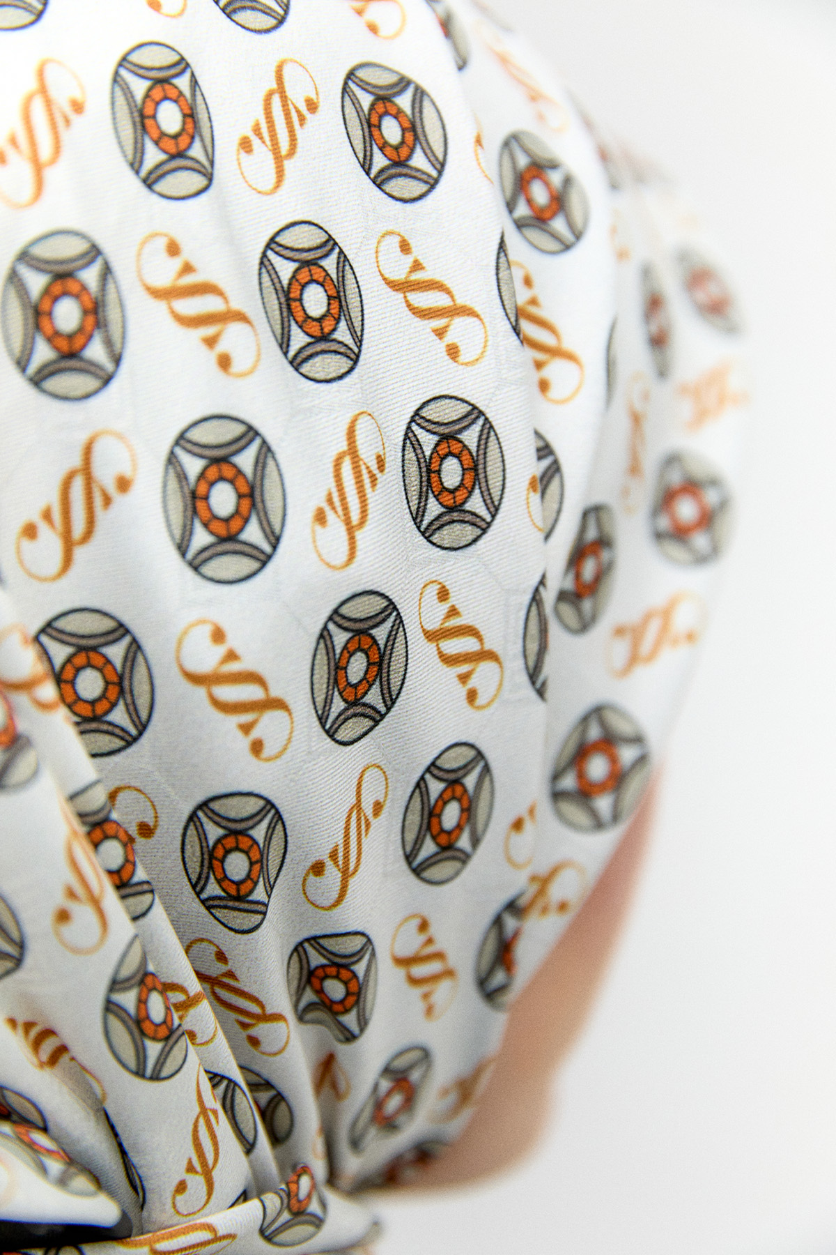 Yuvarlak Desenli Eşarp, Tesettür Giyim