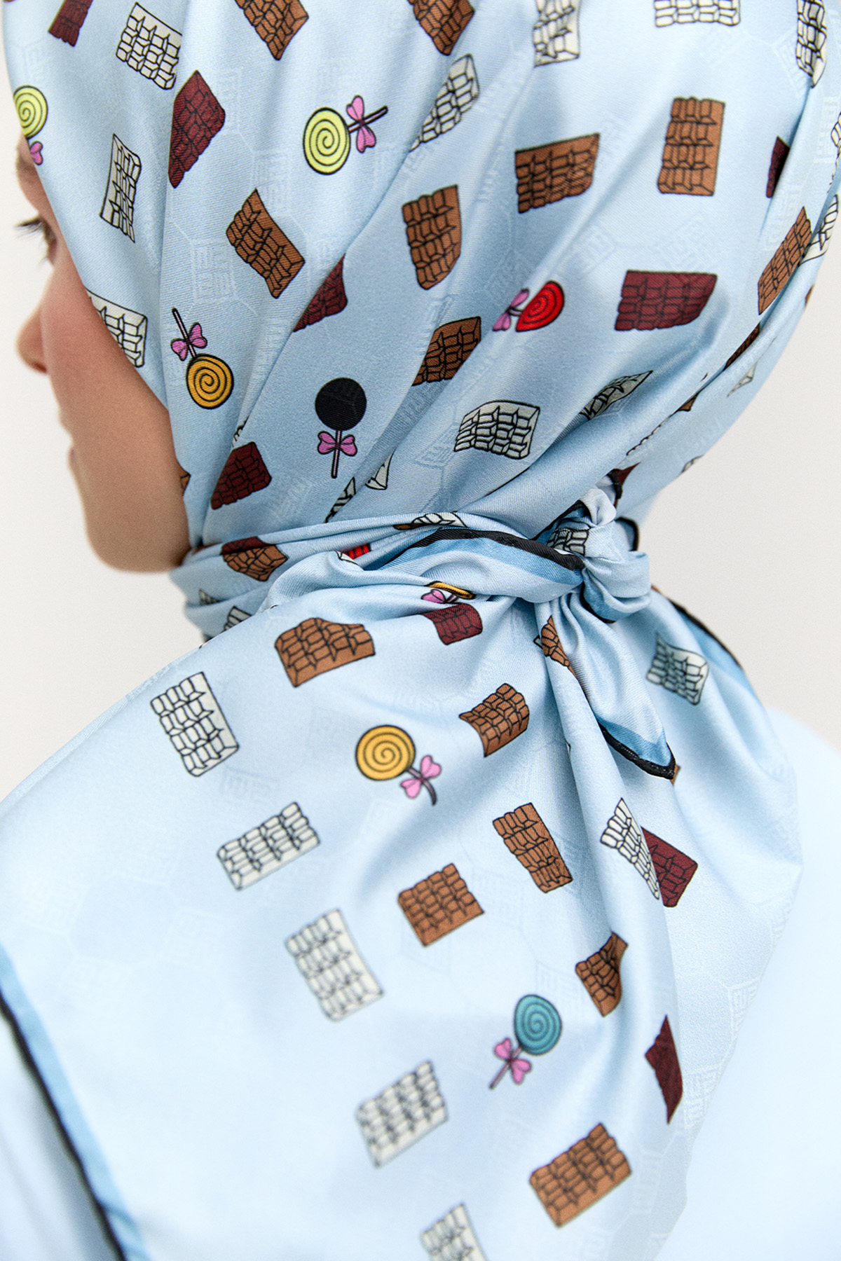 Sweet Desenli Eşarp, Tesettür Giyim