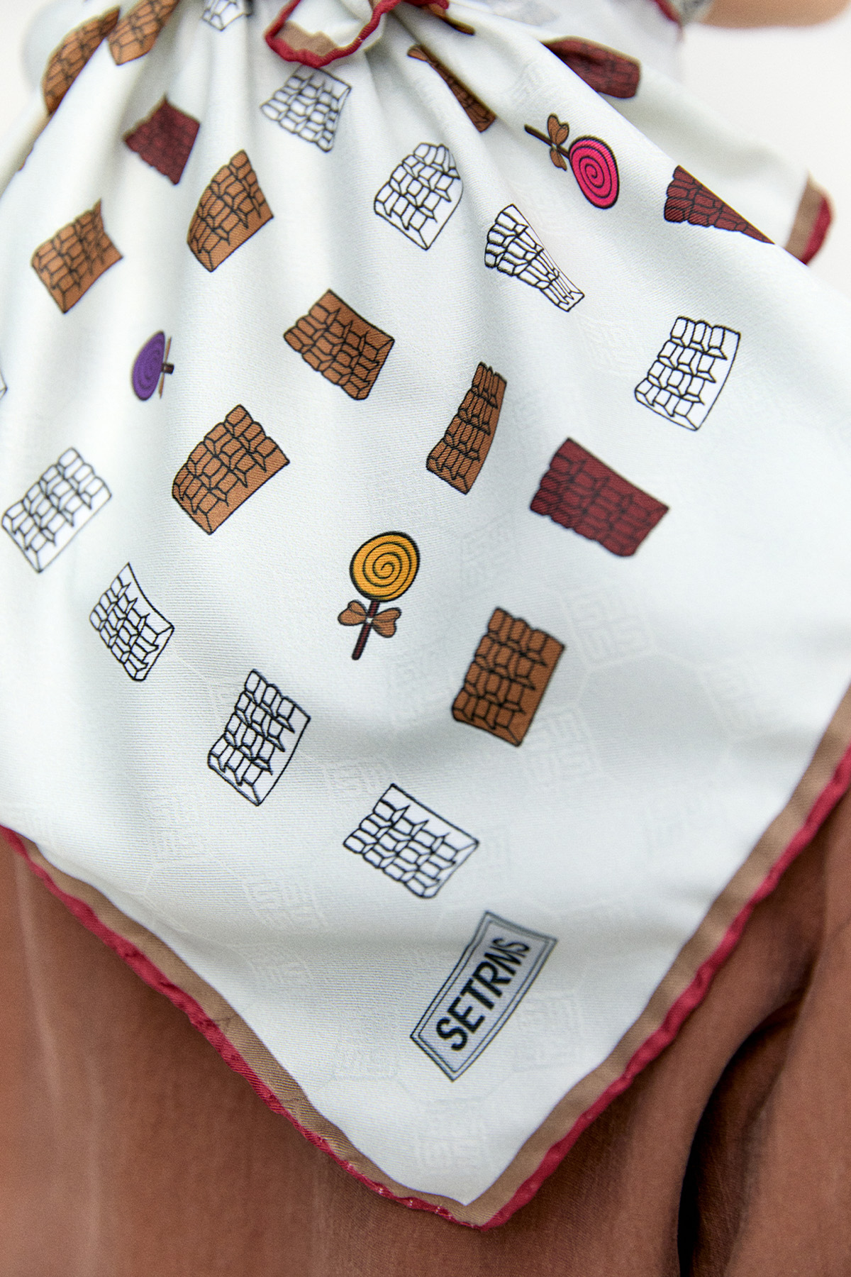 Sweet Desenli Eşarp, Tesettür Giyim