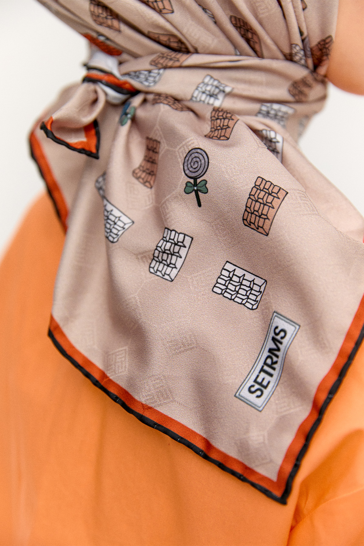 Sweet Desenli Eşarp, Tesettür Giyim