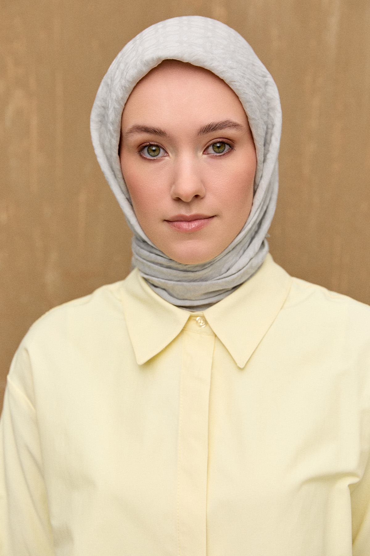 Oval Desenli Viskon Eşarp, Tesettür Giyim