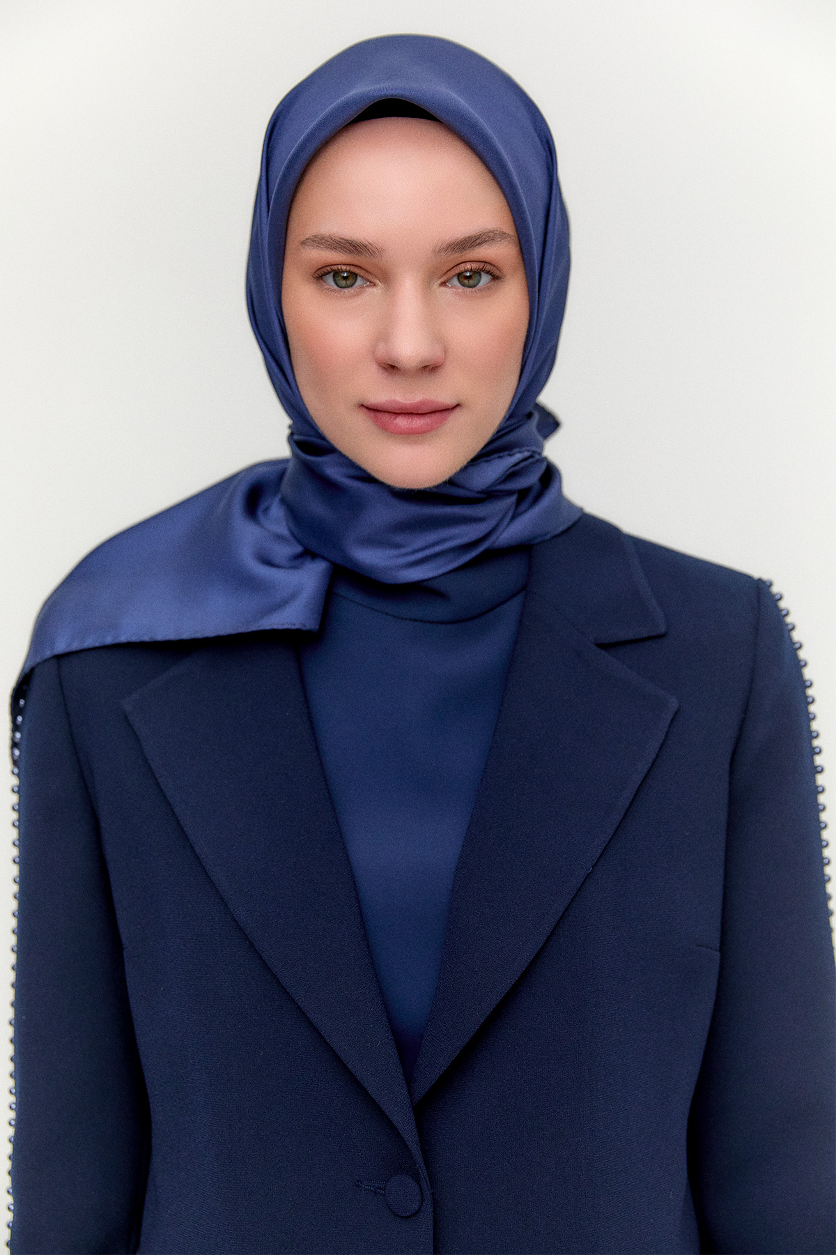 Düz Renk Sura İpek Eşarp, Tesettür Giyim