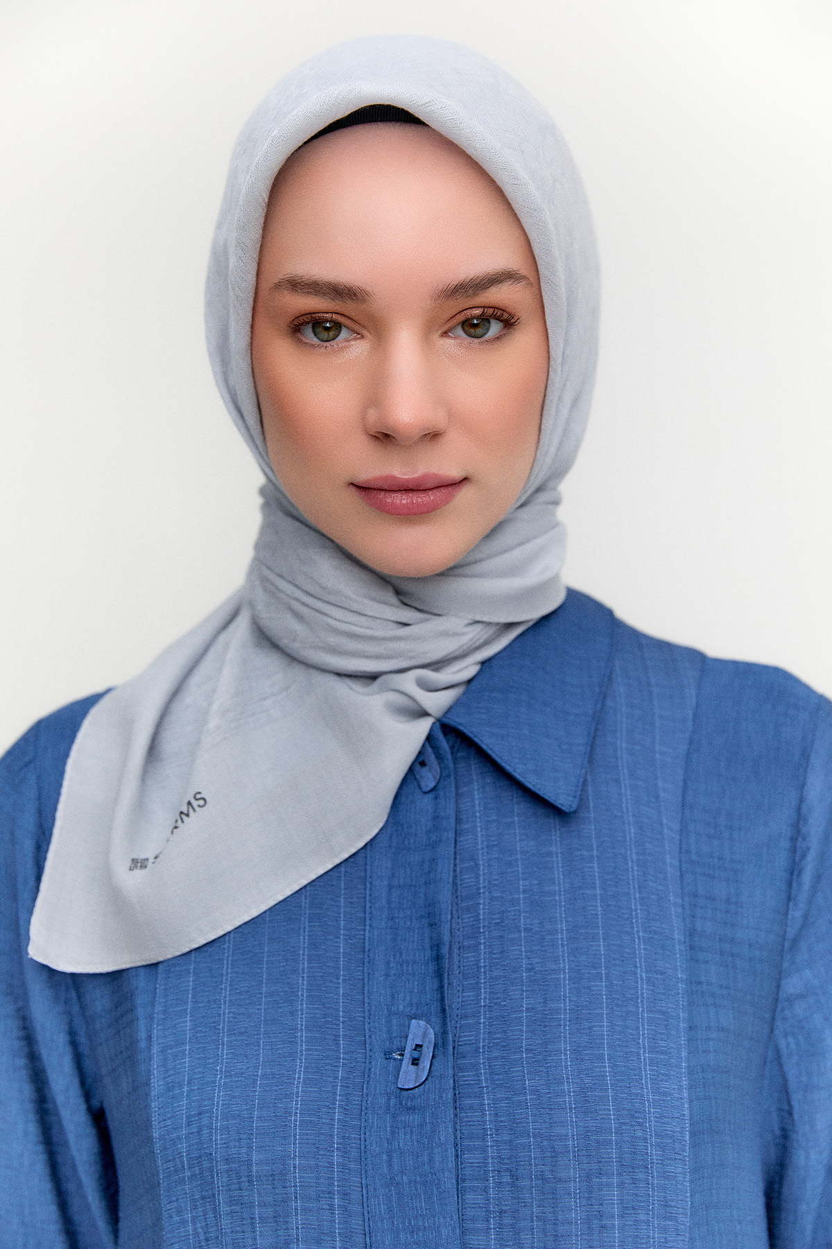 Leopar Desenli Pamuk Naina Eşarp, Tesettür Giyim