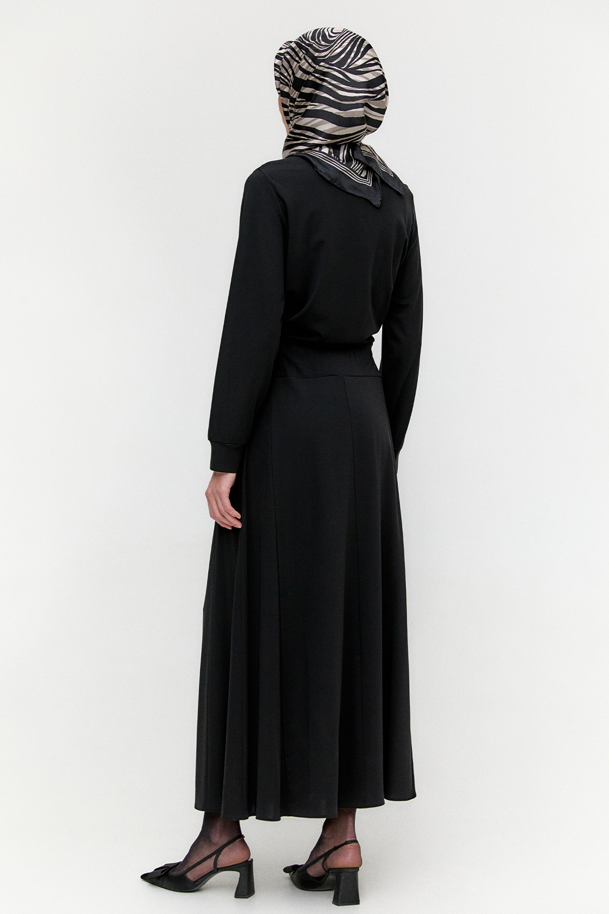 Parçalı Penye Etek, Tesettür Giyim