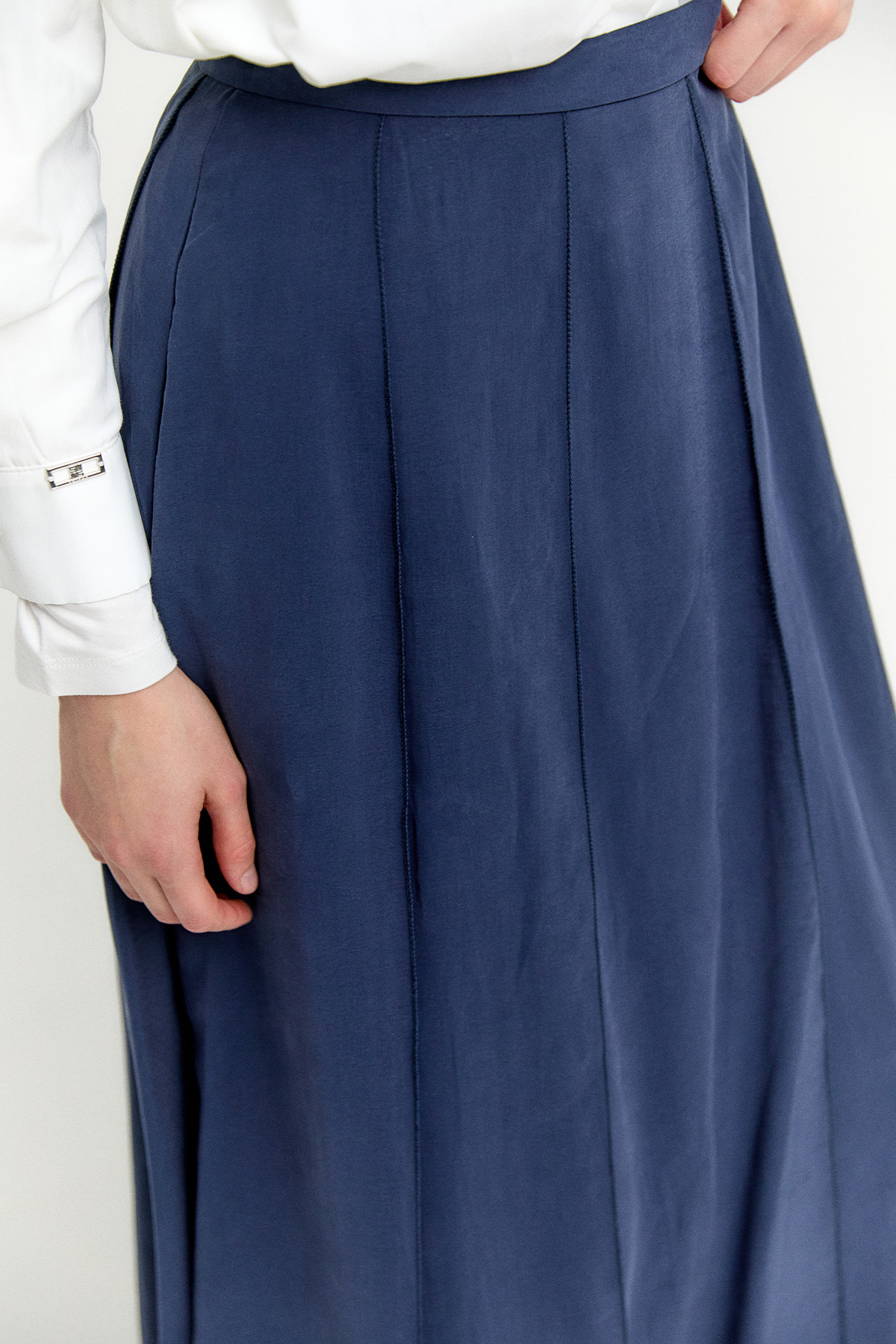 Parçalı Lyocell Etek, Tesettür Giyim