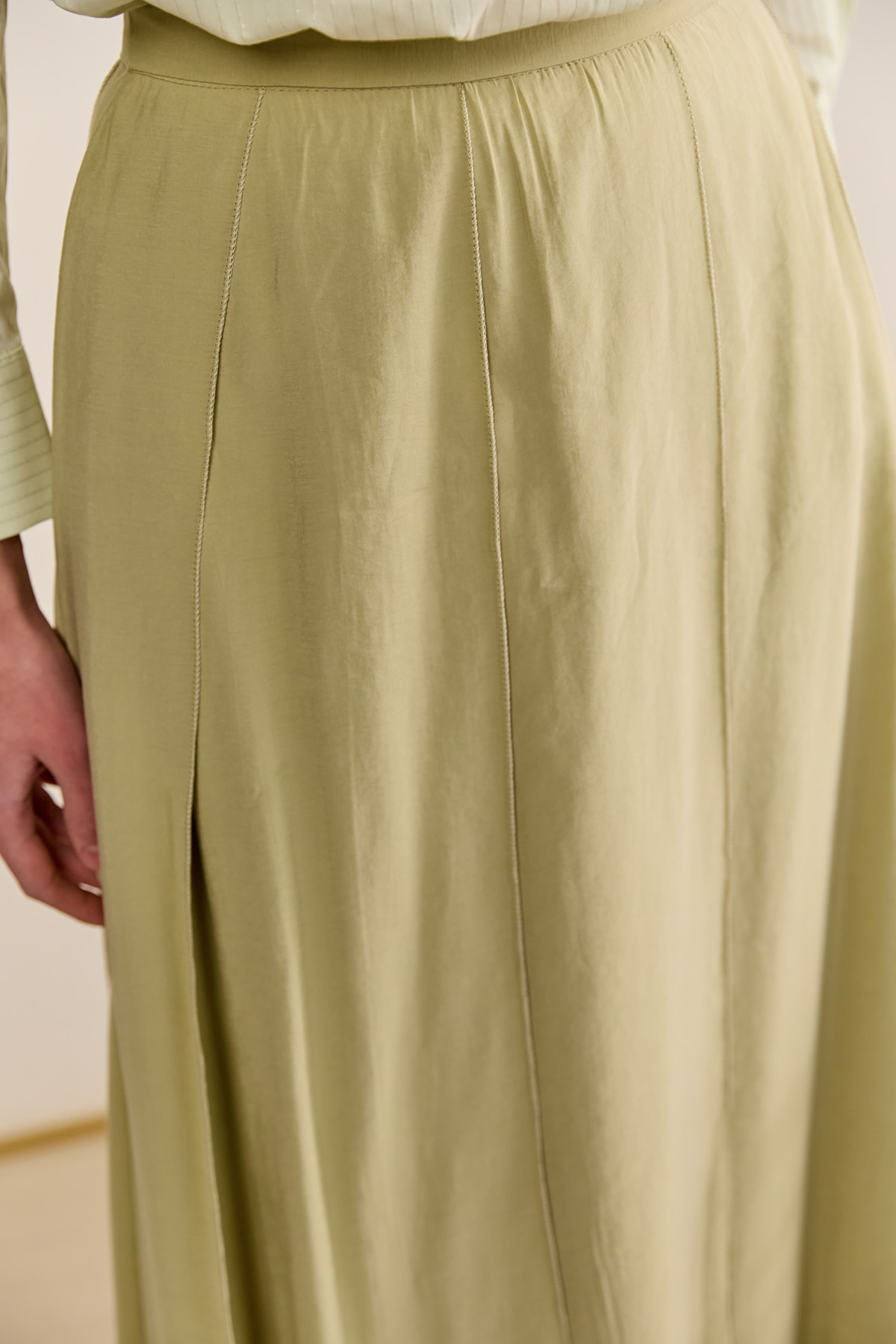 Parçalı Lyocell Etek, Tesettür Giyim