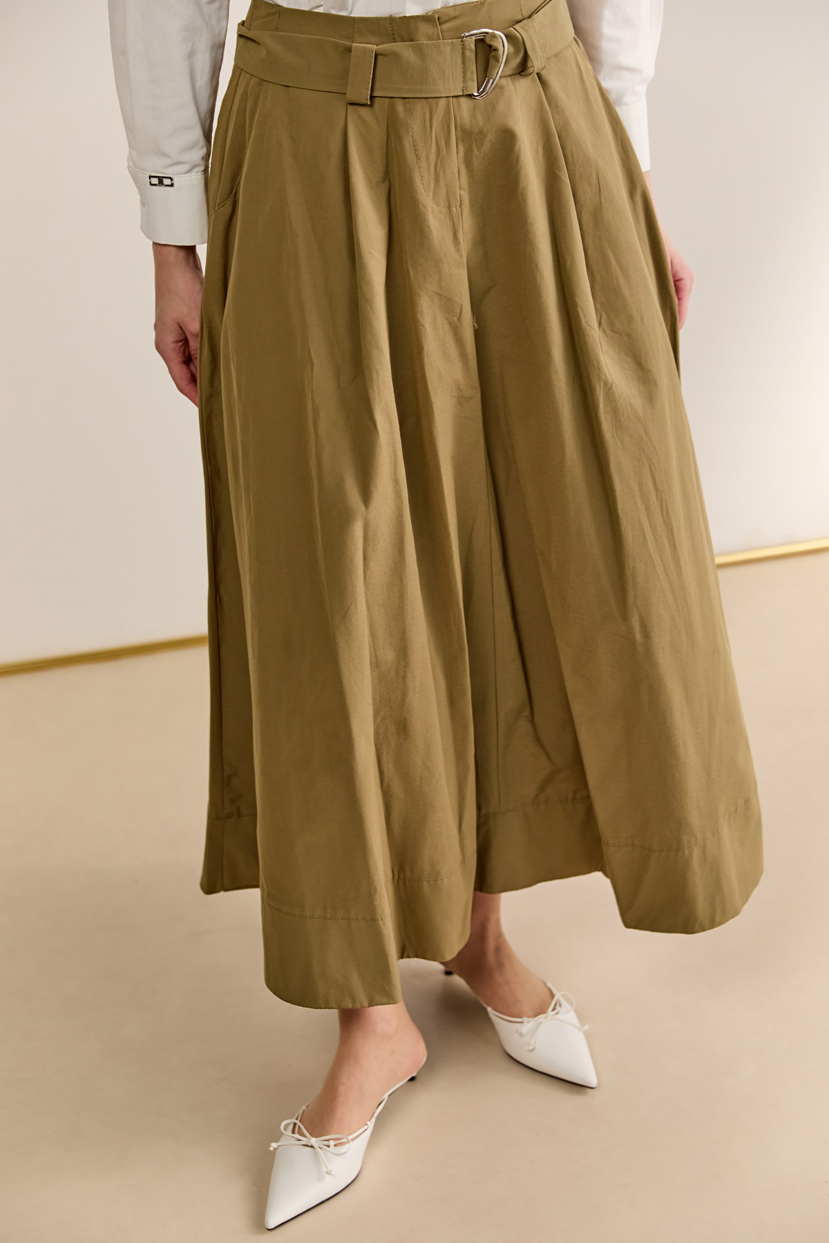 Kemerli Kloş Etek, Tesettür Giyim