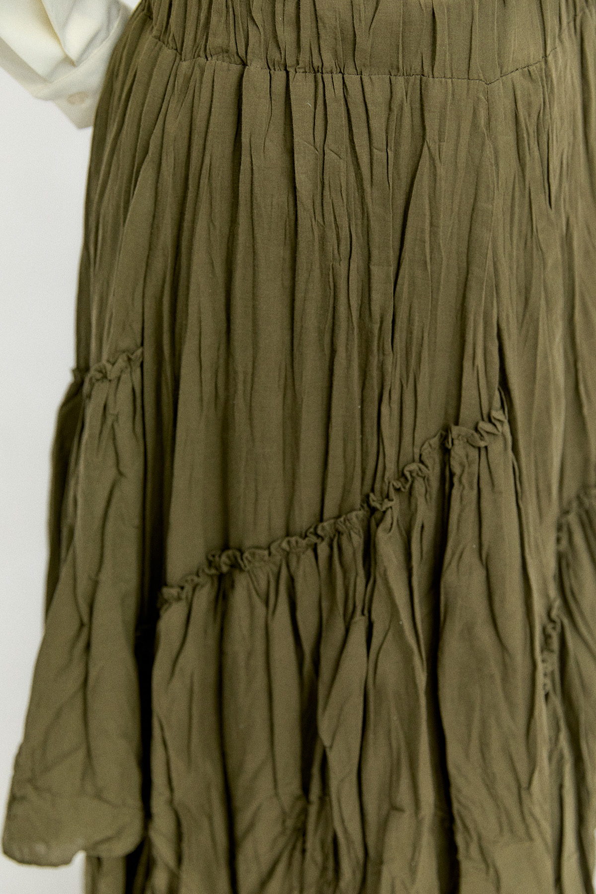 Kırışık Efektli Etek, Tesettür Giyim