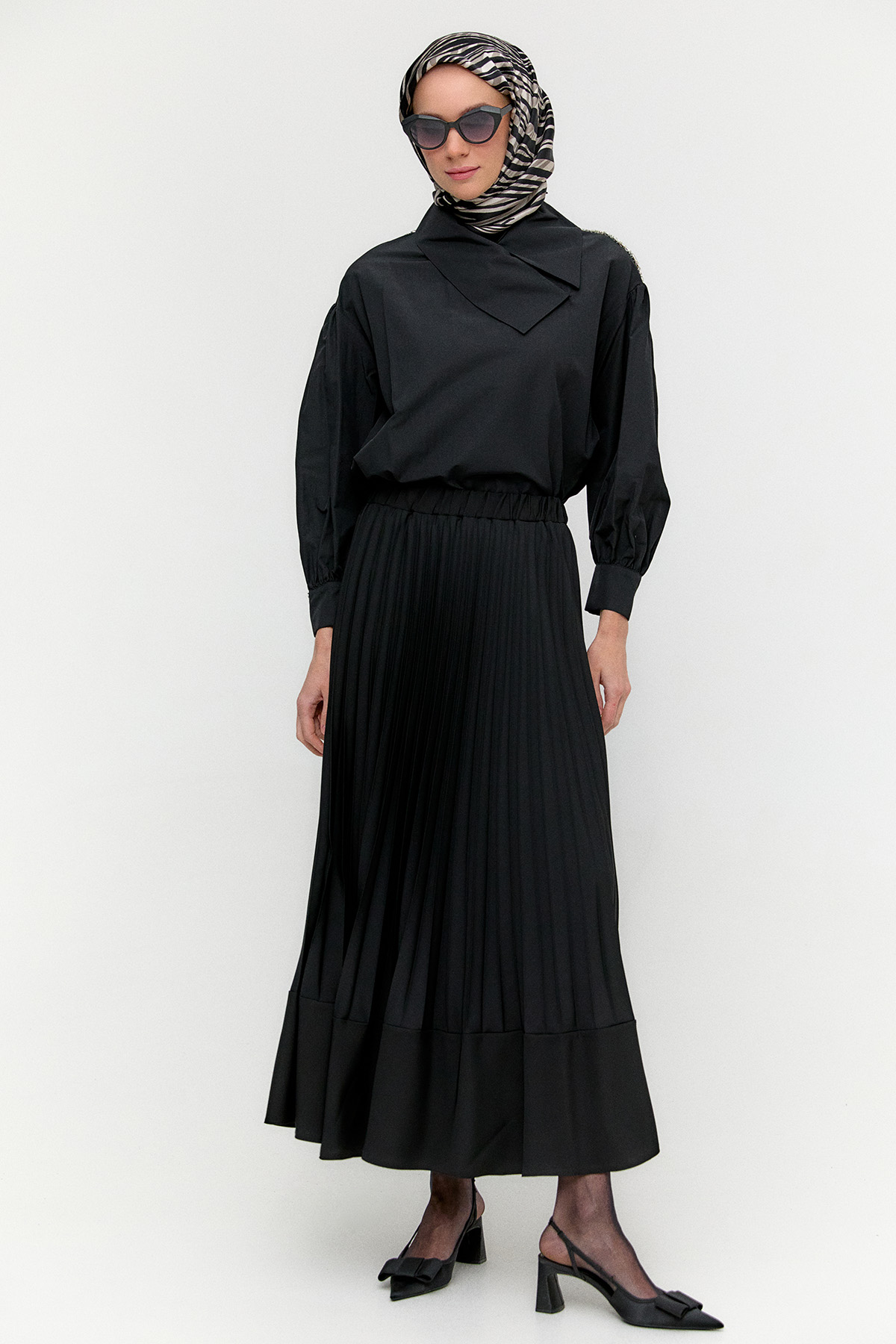 Piliseli A Kesim Etek, Tesettür Giyim