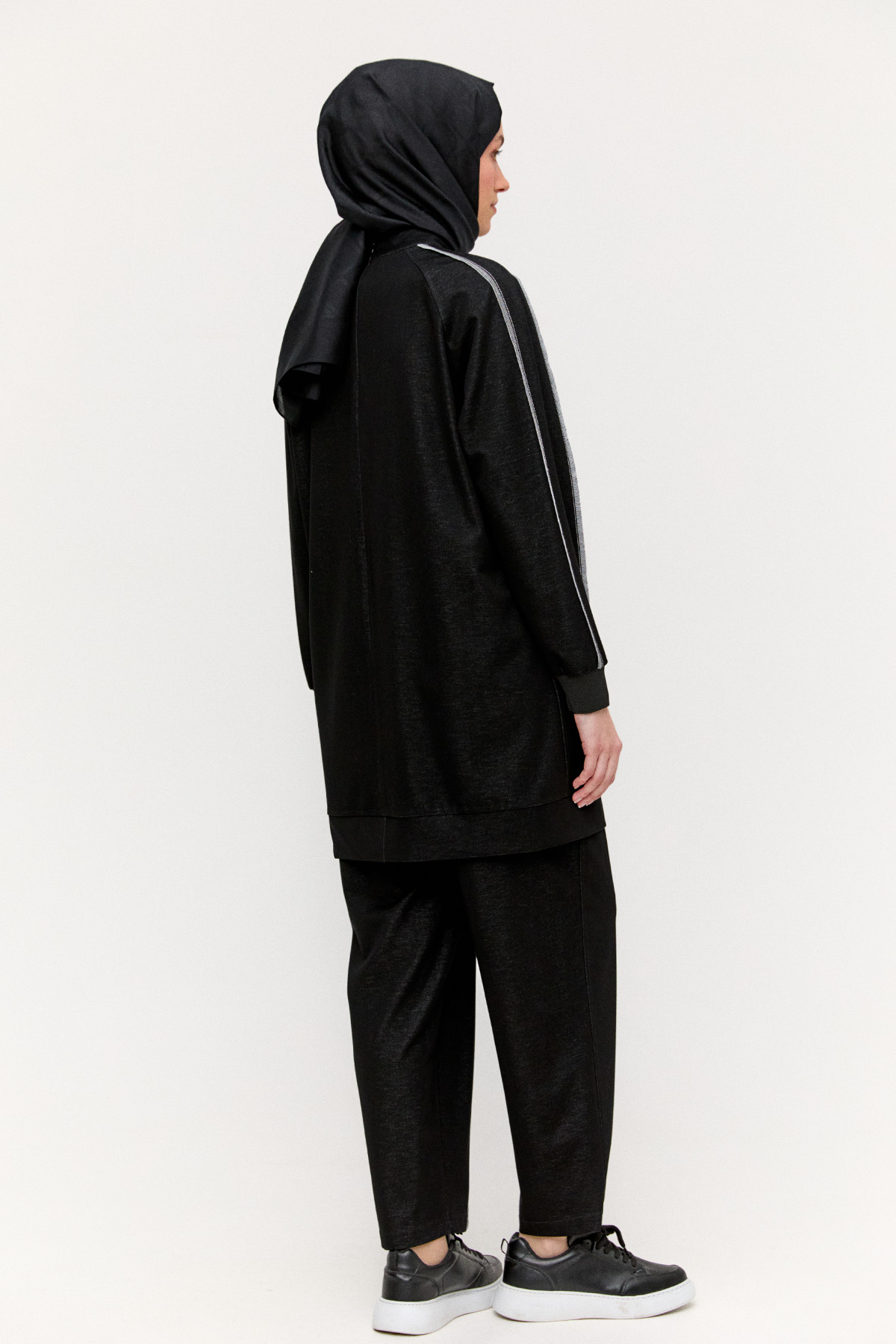 Pilikaşeli Balon Etek, Tesettür Giyim