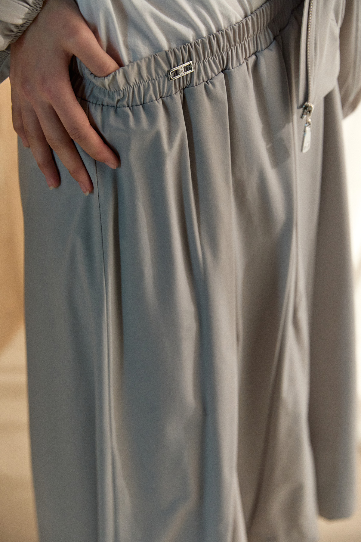 Pilikaşeli Balon Etek, Tesettür Giyim