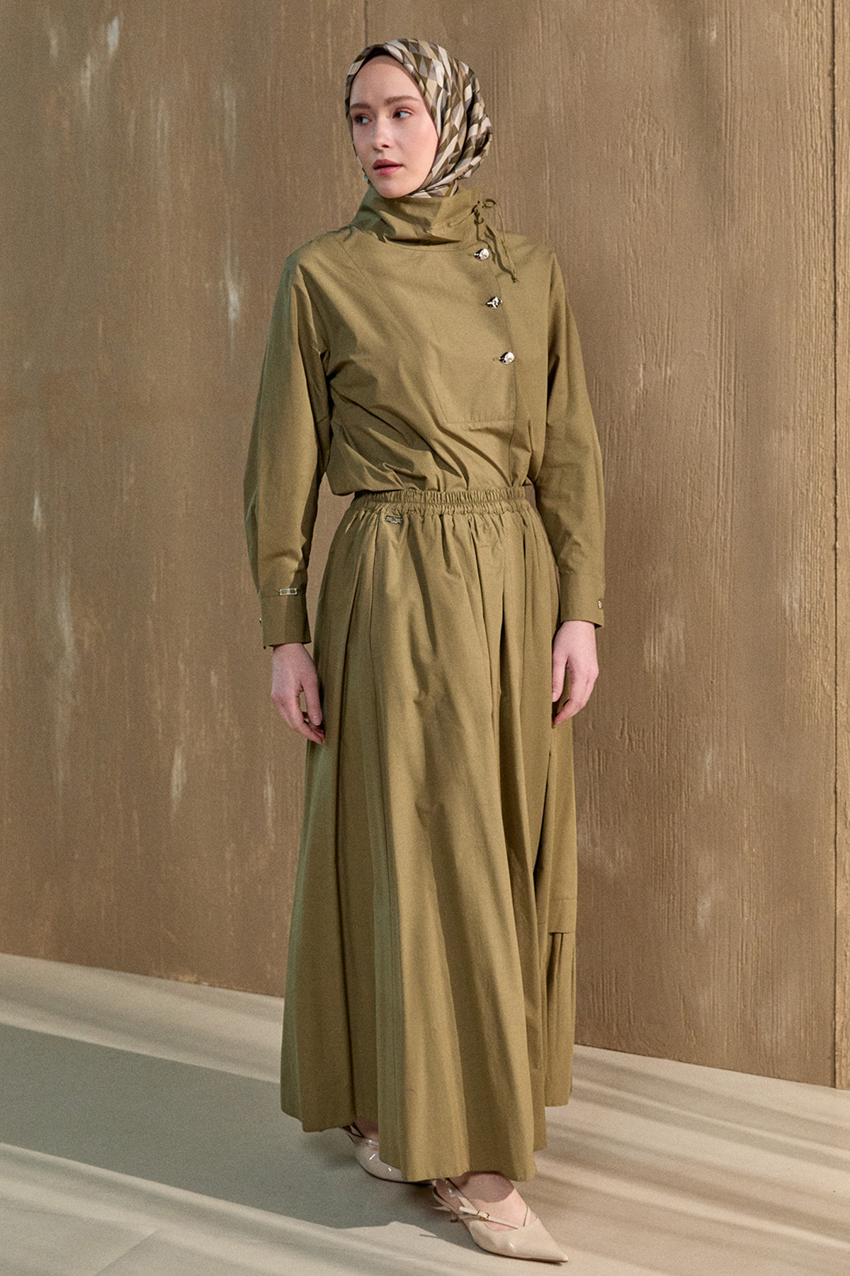 Allerli Pamuk Etek, Tesettür Giyim