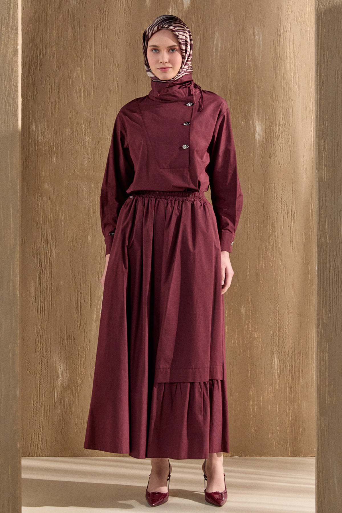 Allerli Pamuk Etek, Tesettür Giyim