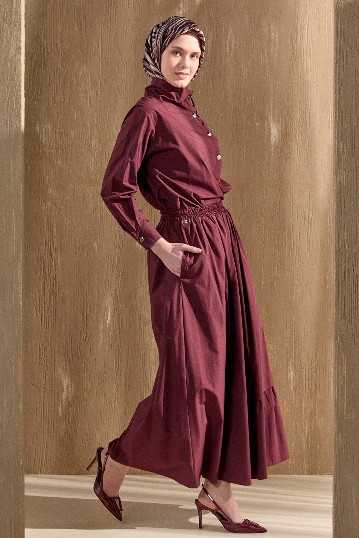 Allerli Pamuk Etek, Tesettür Giyim