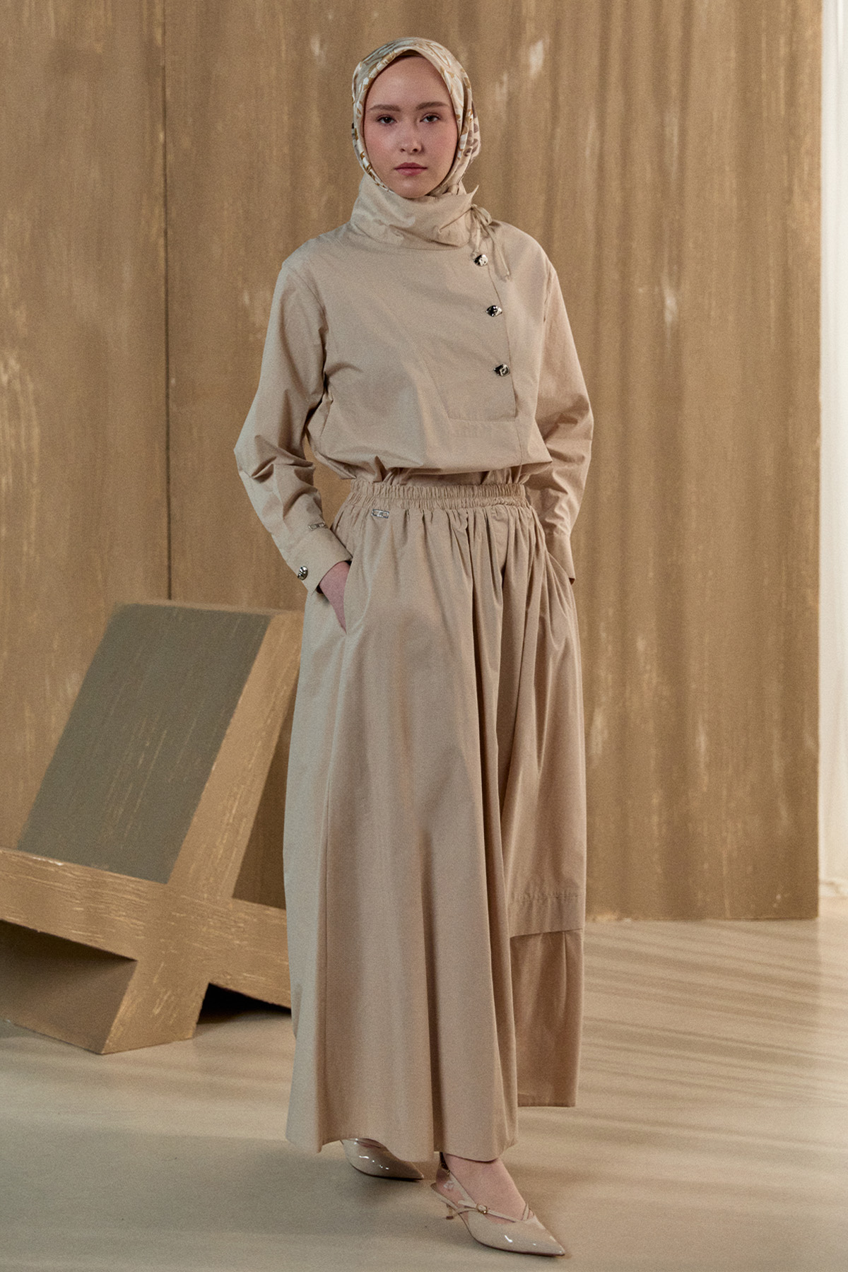 Allerli Pamuk Etek, Tesettür Giyim