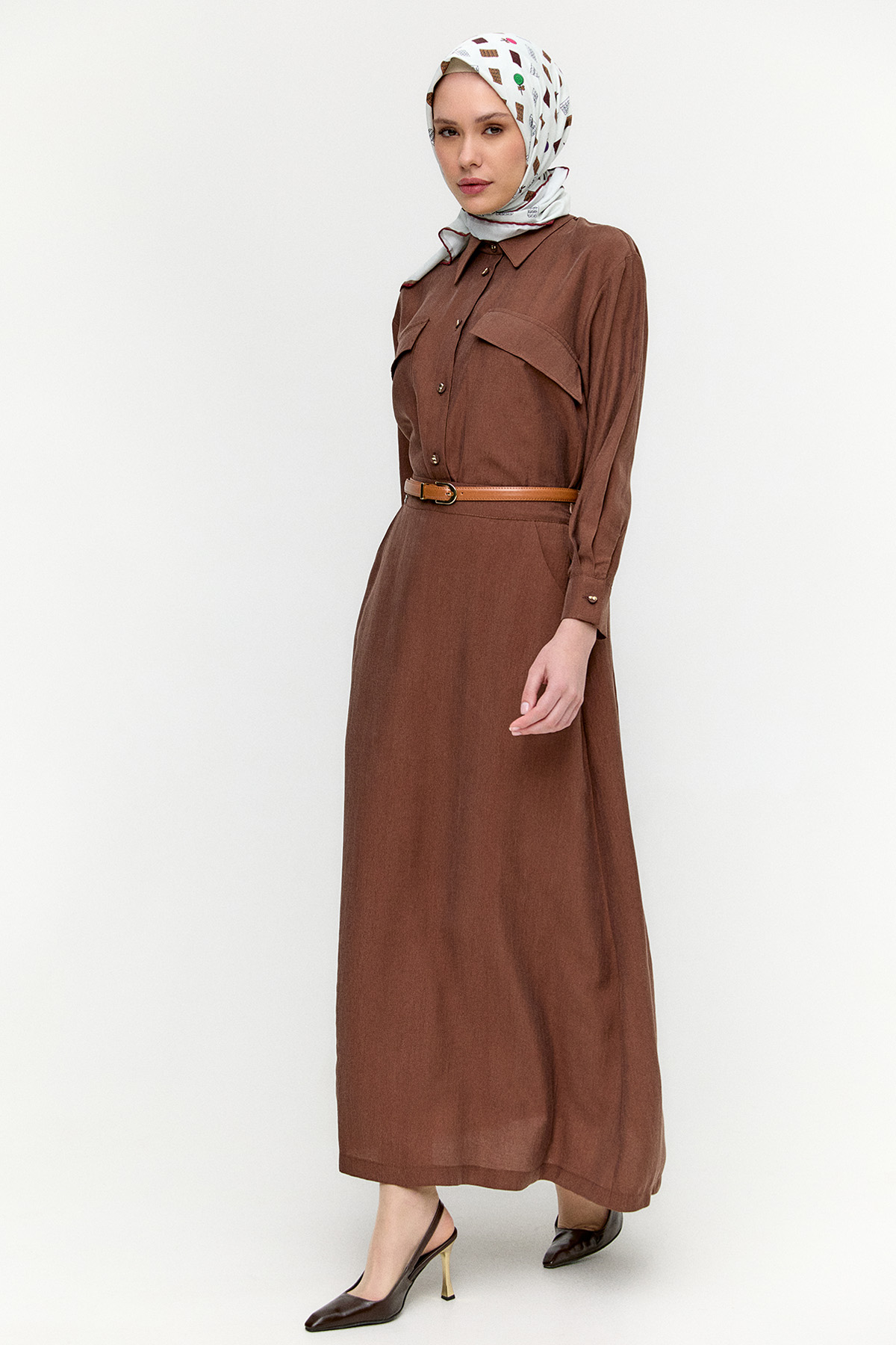 Lyocell Kloş Etek, Tesettür Giyim