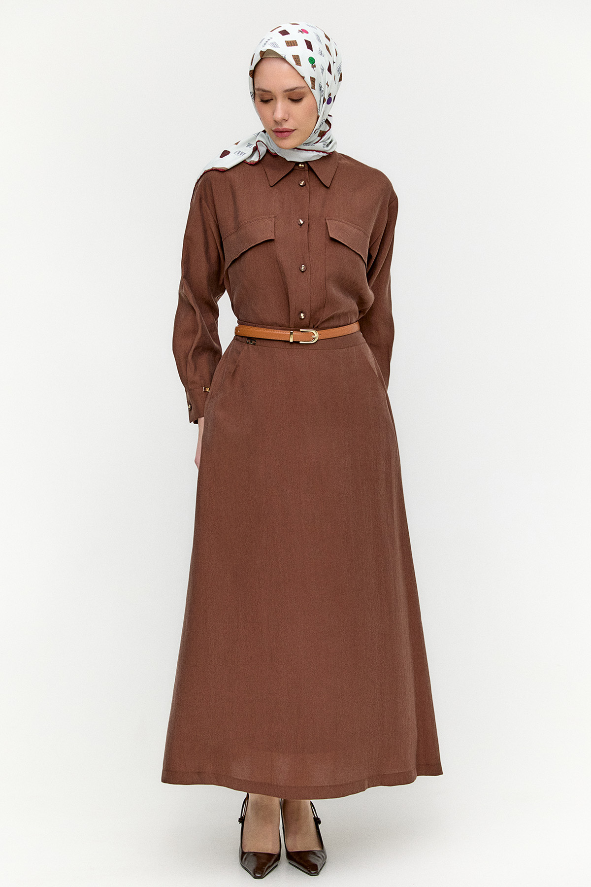 Lyocell Kloş Etek, Tesettür Giyim