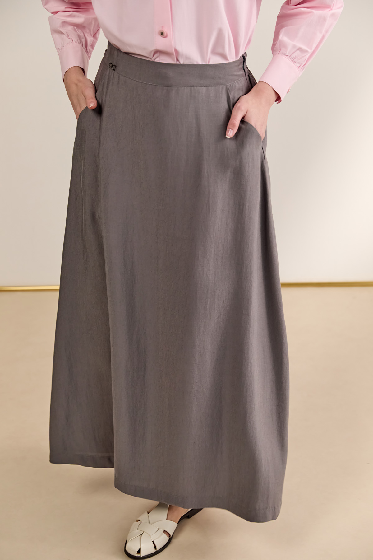 Lyocell Kloş Etek, Tesettür Giyim