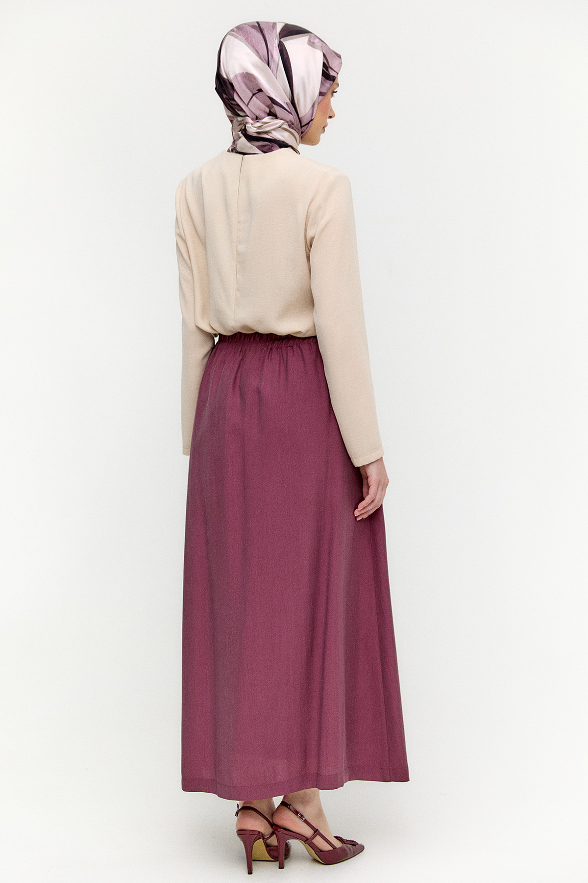 Lyocell Kloş Etek, Tesettür Giyim