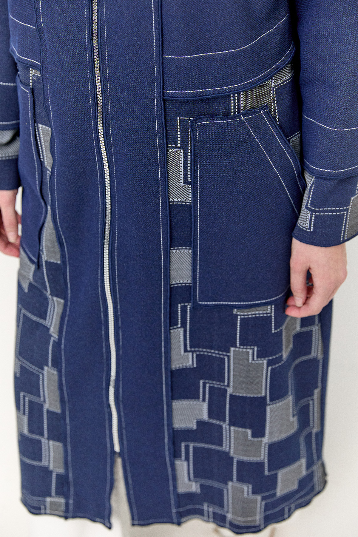 Kapüşonlu Kargo Cepli Kap, Tesettür Giyim